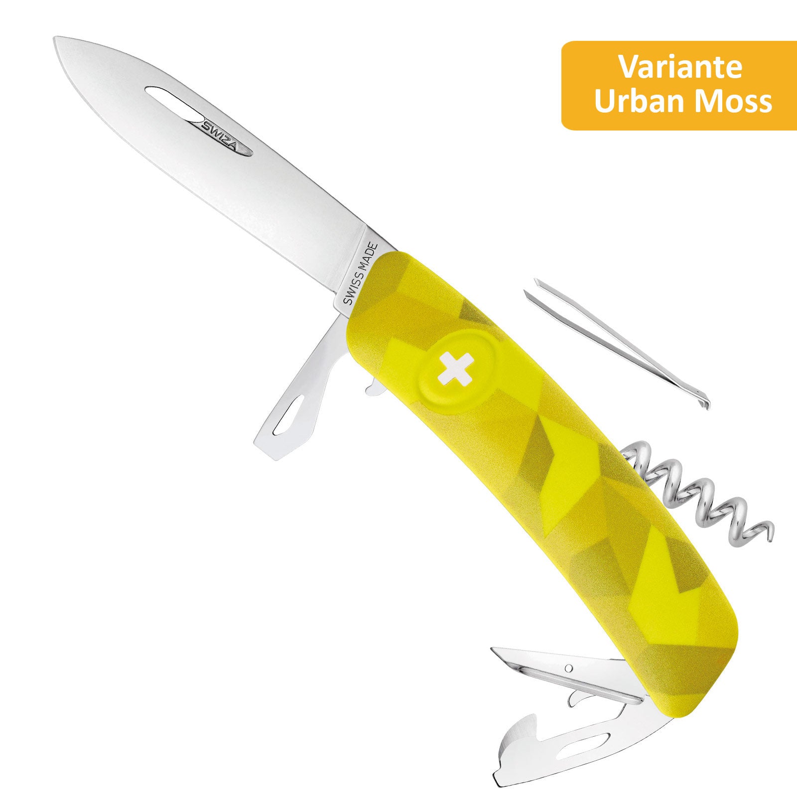 SWIZA Schweizer Messer C03 – 5 Farben Taschenmesser Klappmesser 11 Funktionen