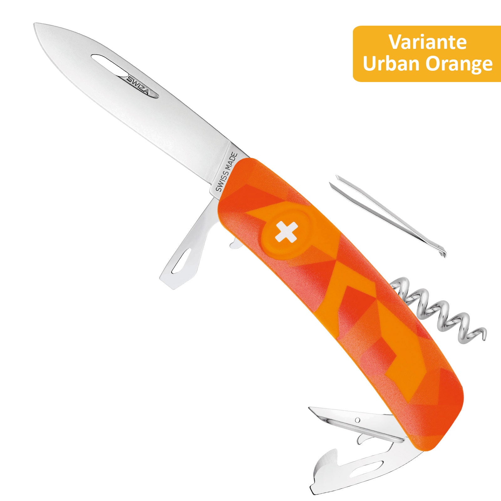 SWIZA Schweizer Messer C03 – 5 Farben Taschenmesser Klappmesser 11 Funktionen