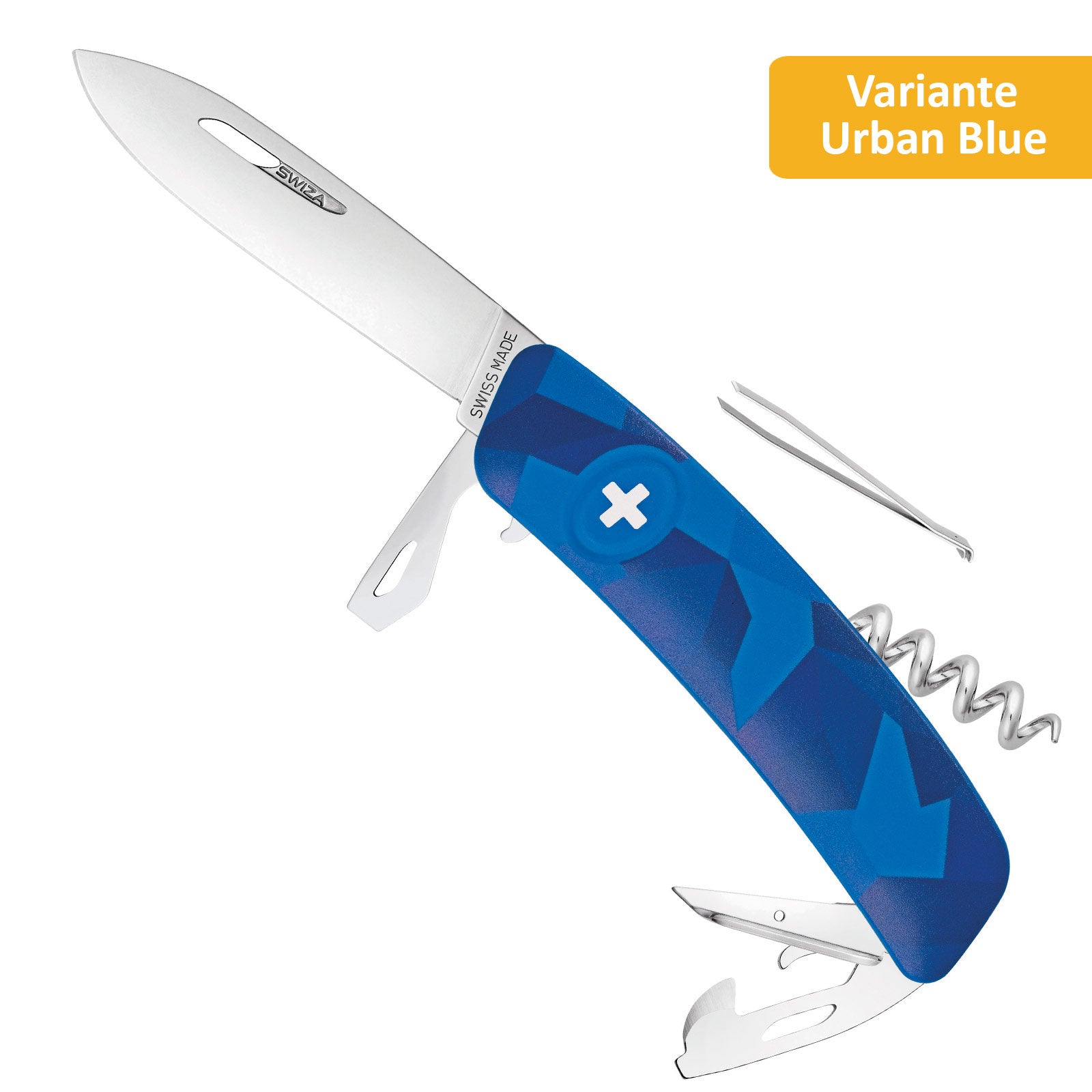 SWIZA Schweizer Messer C03 – 5 Farben Taschenmesser Klappmesser 11 Funktionen