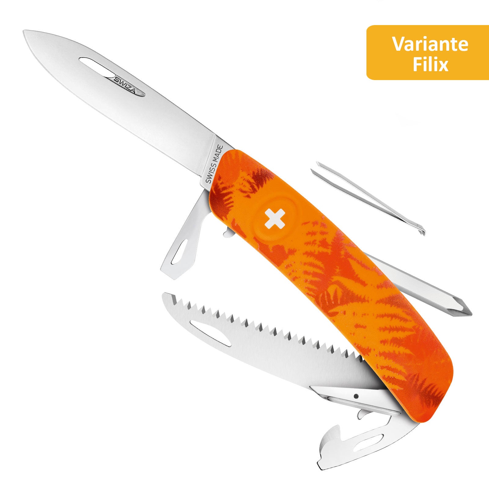 Couteau suisse SWIZA D06/C06 3 couleurs Couteau de poche 12 fonctions Couteau pliant