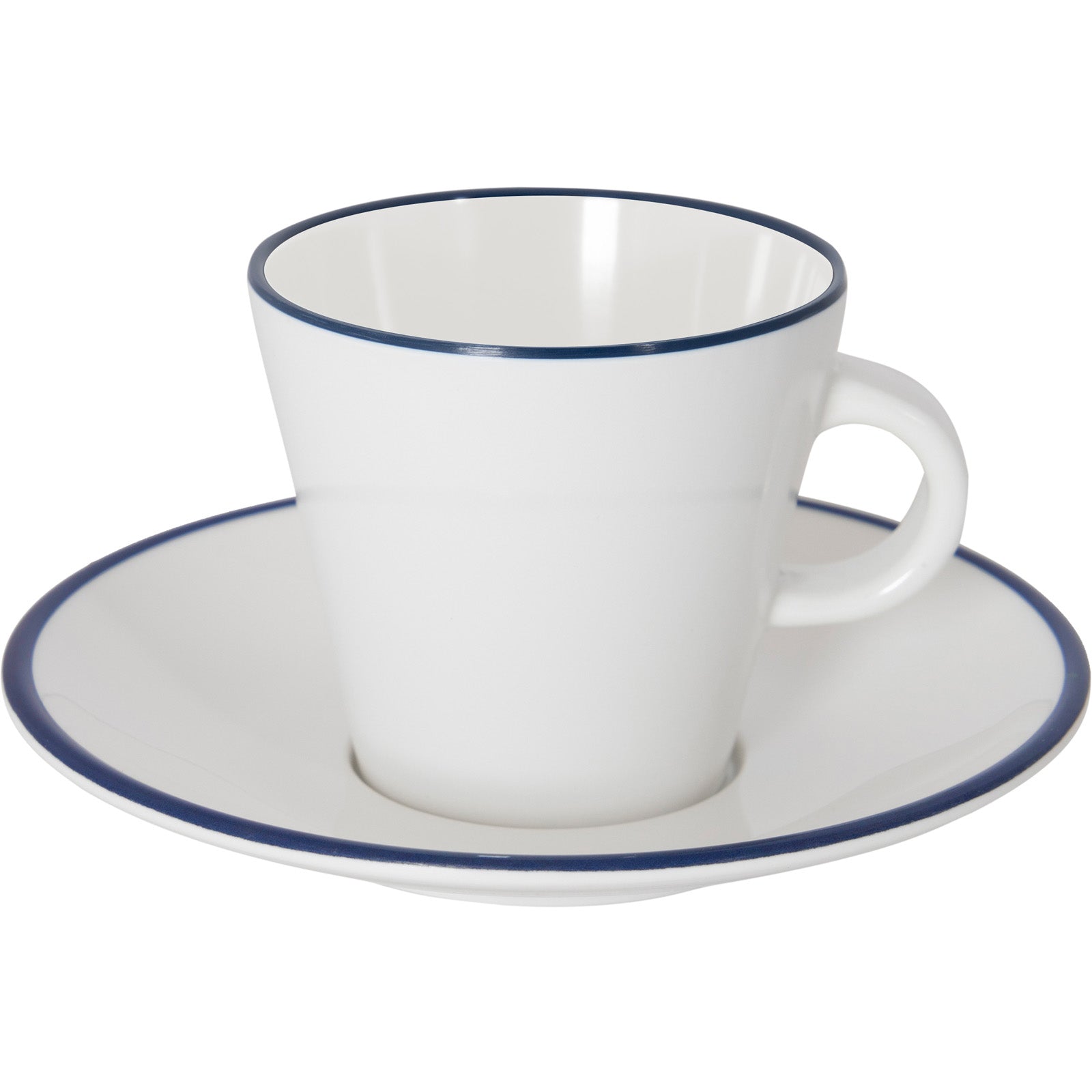 Ensemble de tasses à expresso GIMEX Linea Line Camping, tasse à expresso et soucoupe
