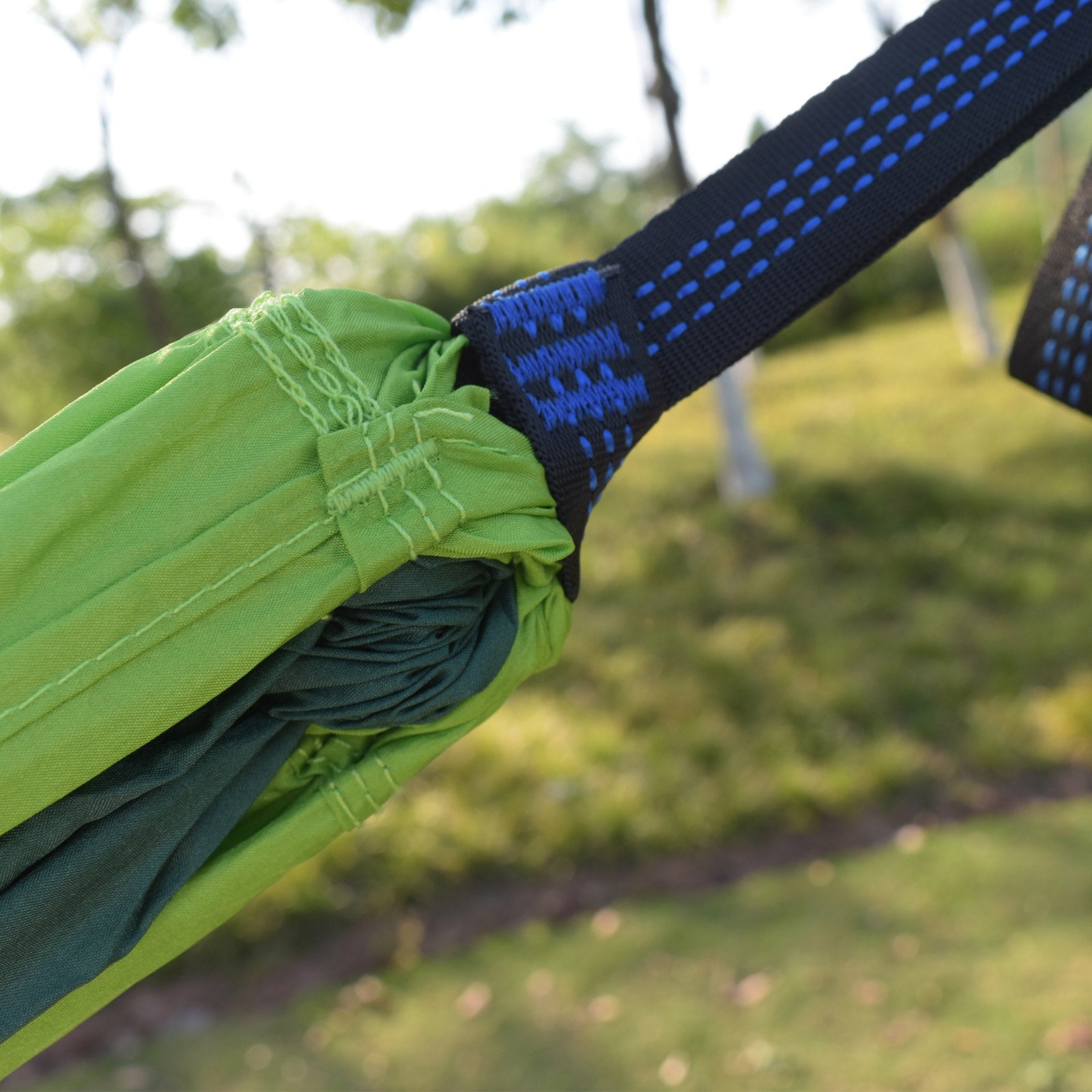 OUTCHAIR Mini Hamac de Voyage Hang Out Camping Résistant aux Intempéries Nylon XL 780 g Léger