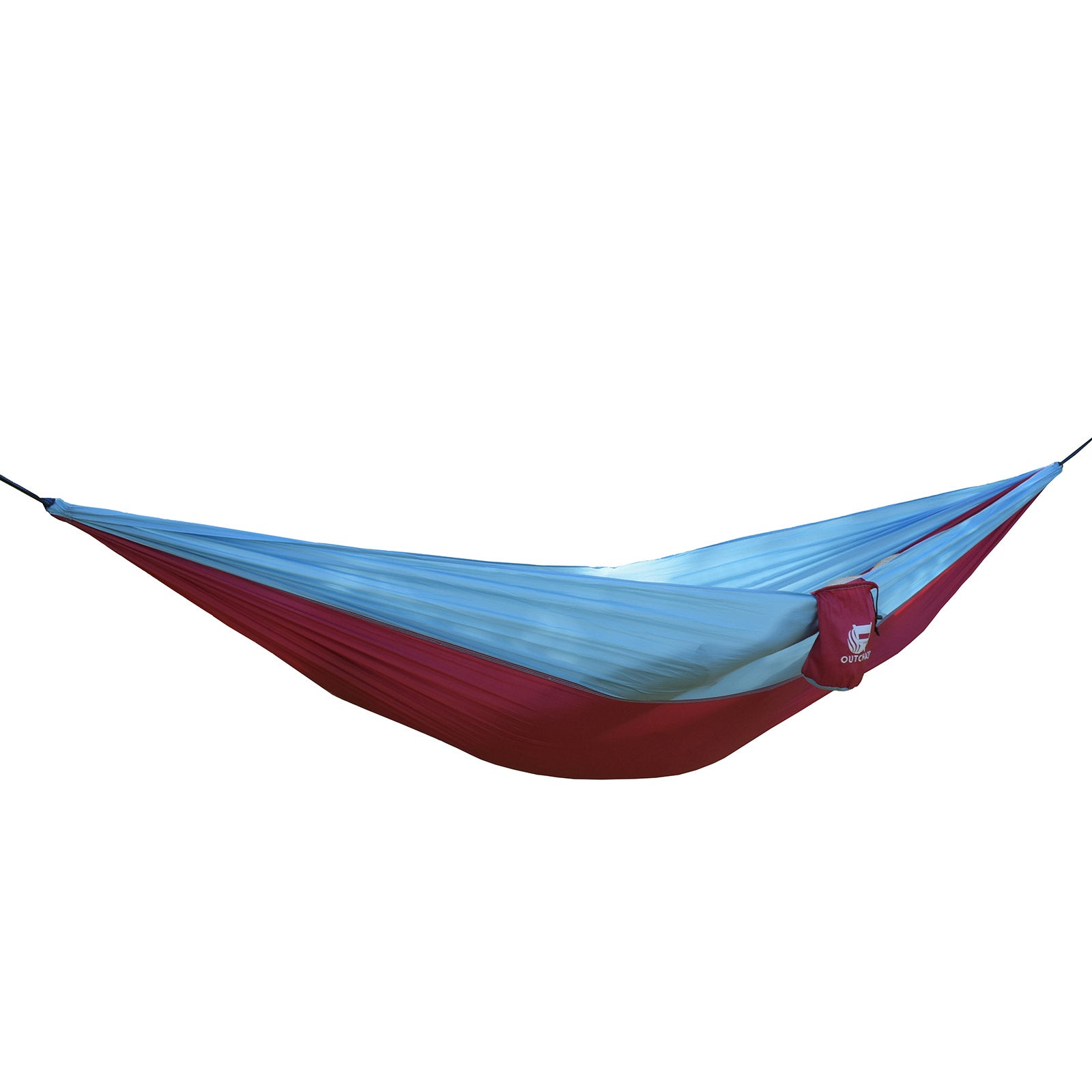 OUTCHAIR Mini Travel Hammock Hang Out Camping Weatherproof Nylon XL 780 g Lightweight