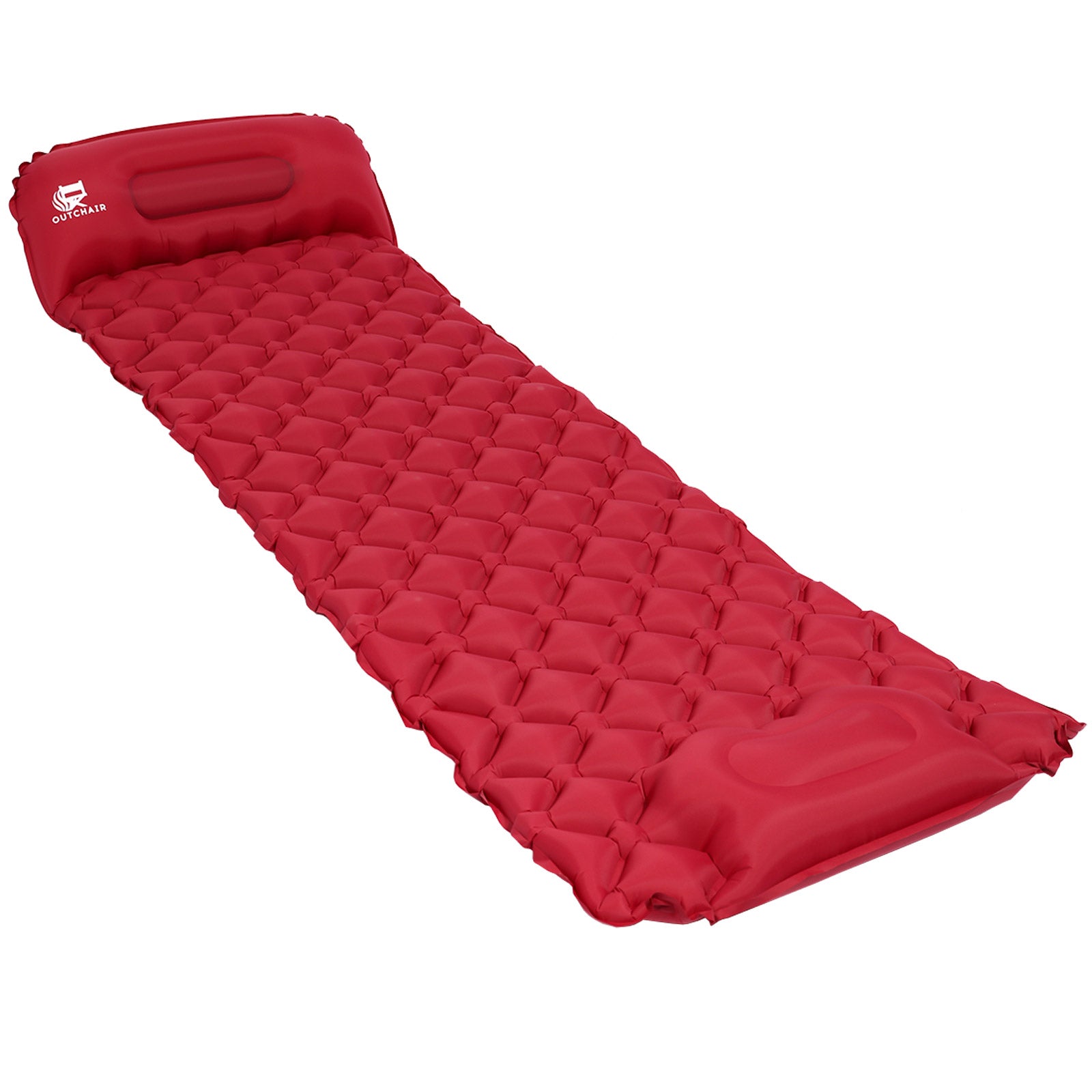 OUTCHAIR Slaapmat Trekking Camping Luchtbed Matras Lichtgewicht 600 g