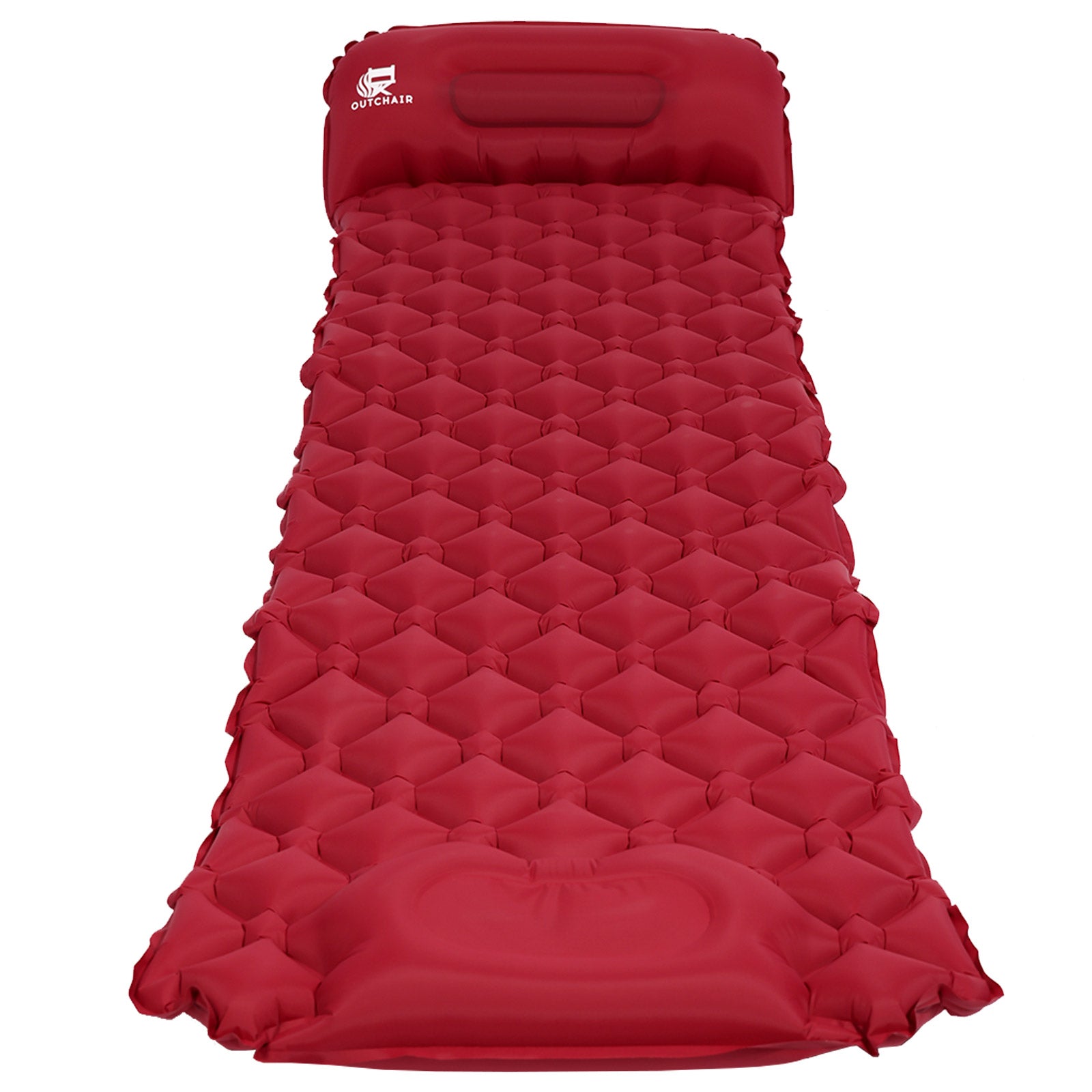 OUTCHAIR Slaapmat Trekking Camping Luchtbed Matras Lichtgewicht 600 g