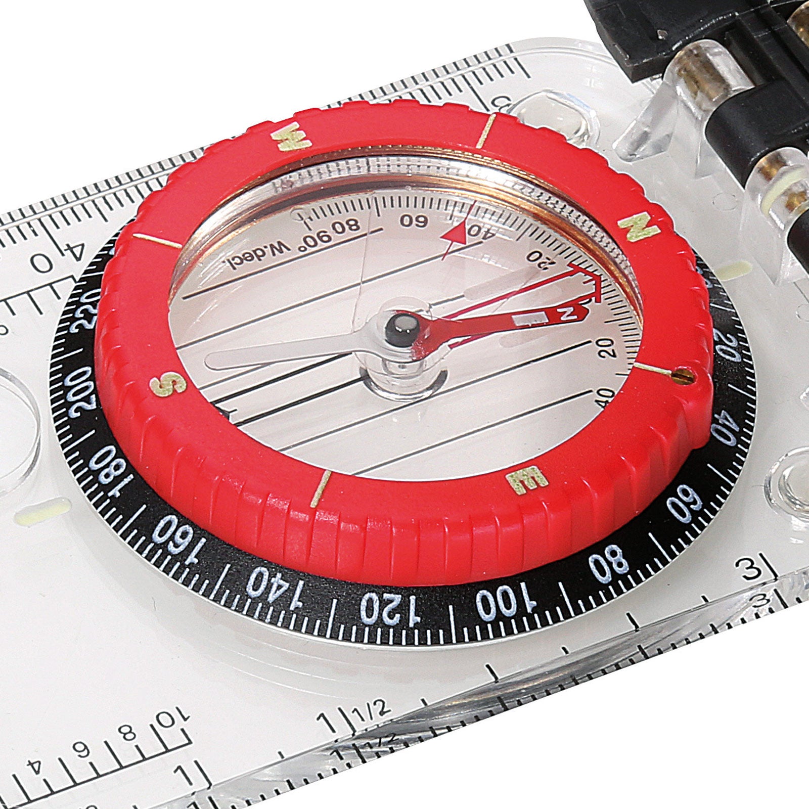 HERBERTZ Compass - Map Compass - Hiking Bearing March Compass - Pocket Compass