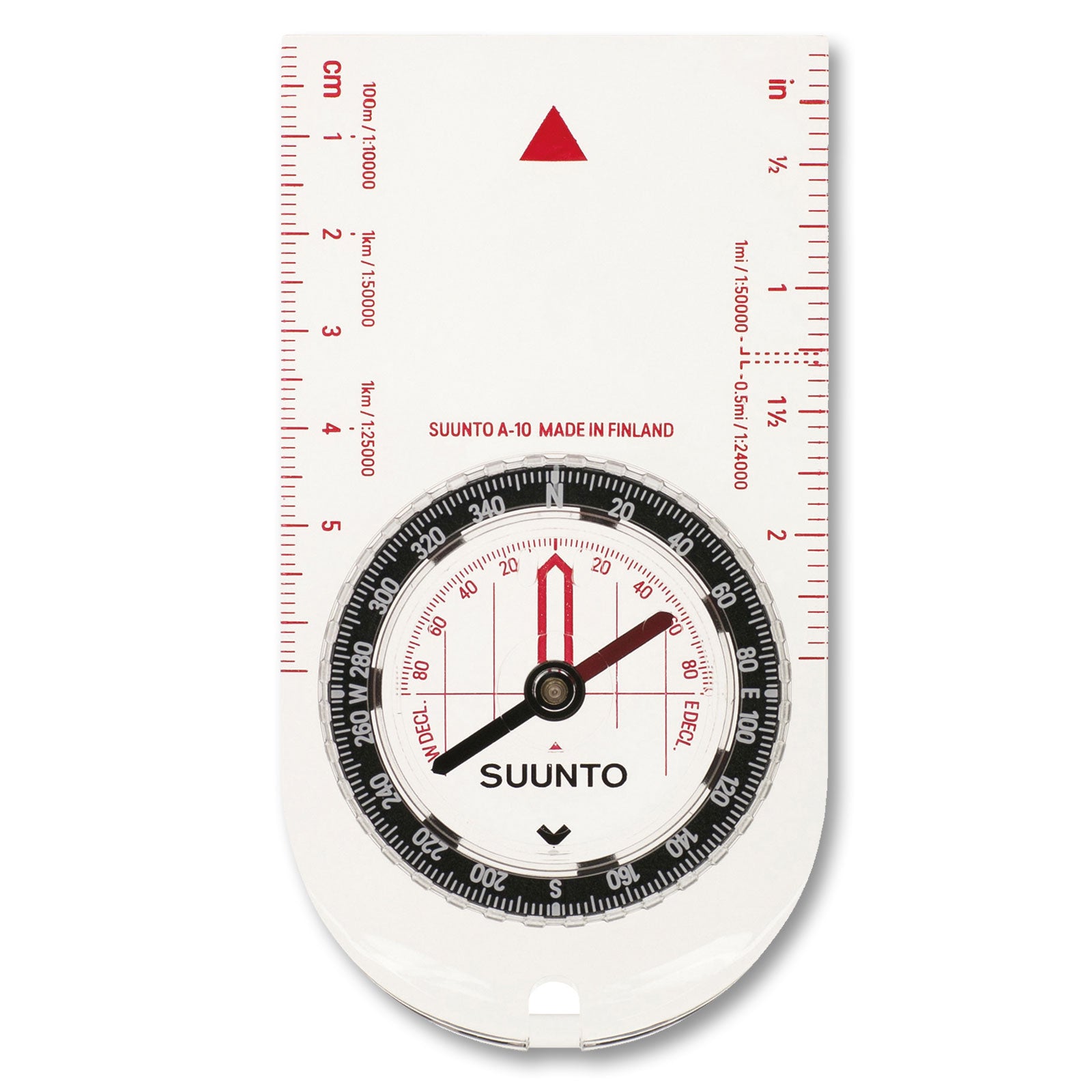Suunto A-10NH liniaal-kompas, kaartkompas, wandelkompas, zakkompas