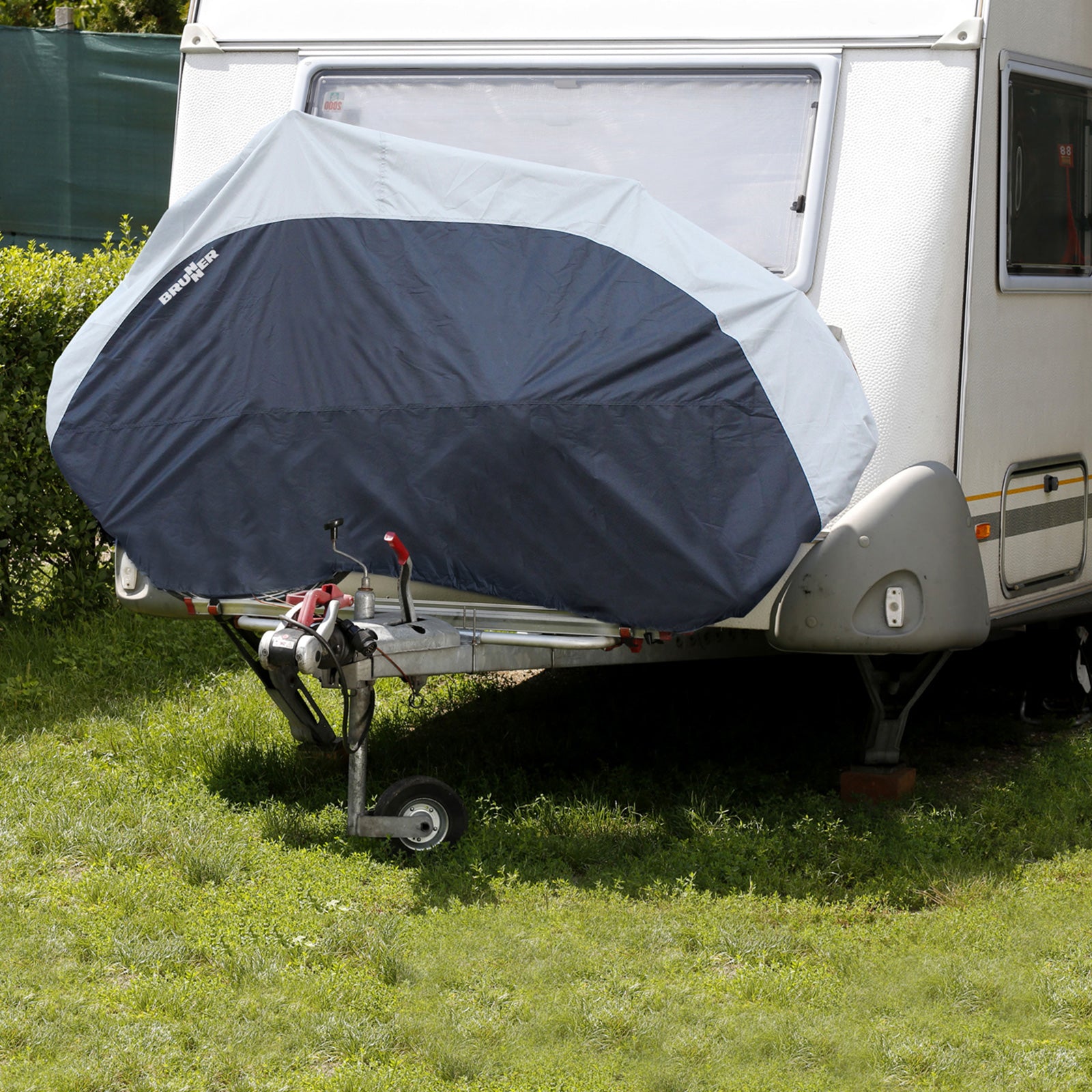 Housse de protection pour caravane et vélo BRUNNER, housse spéciale pour camping-car et vélo 2/3 sacs