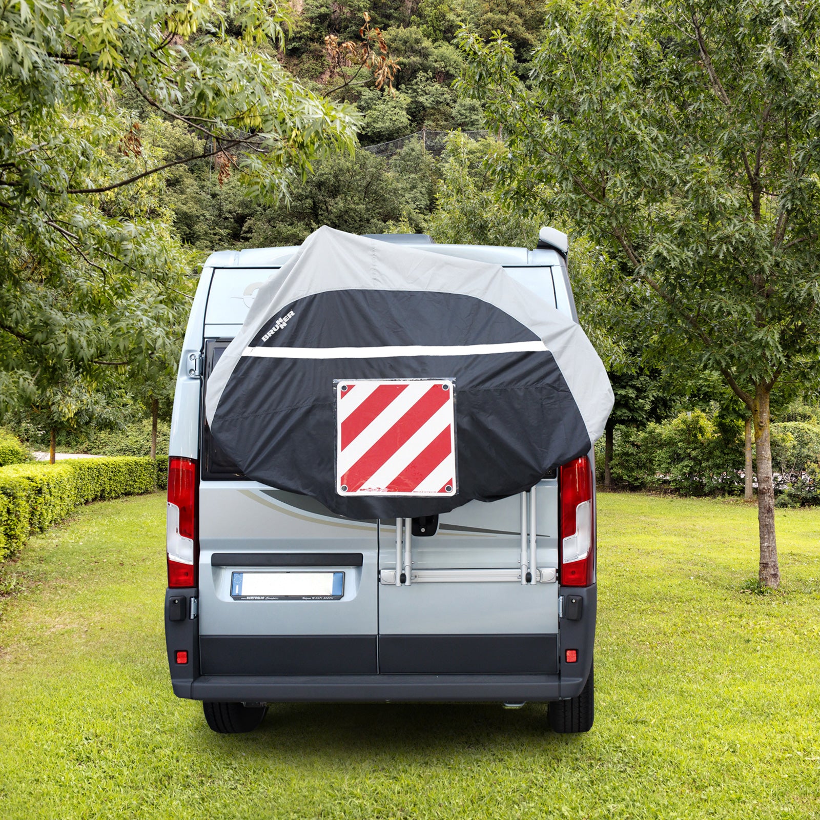 BRUNNER Caravan Fahrrad Schutz Hülle Wohnmobil E-Bike Cover Special 2 Tasche