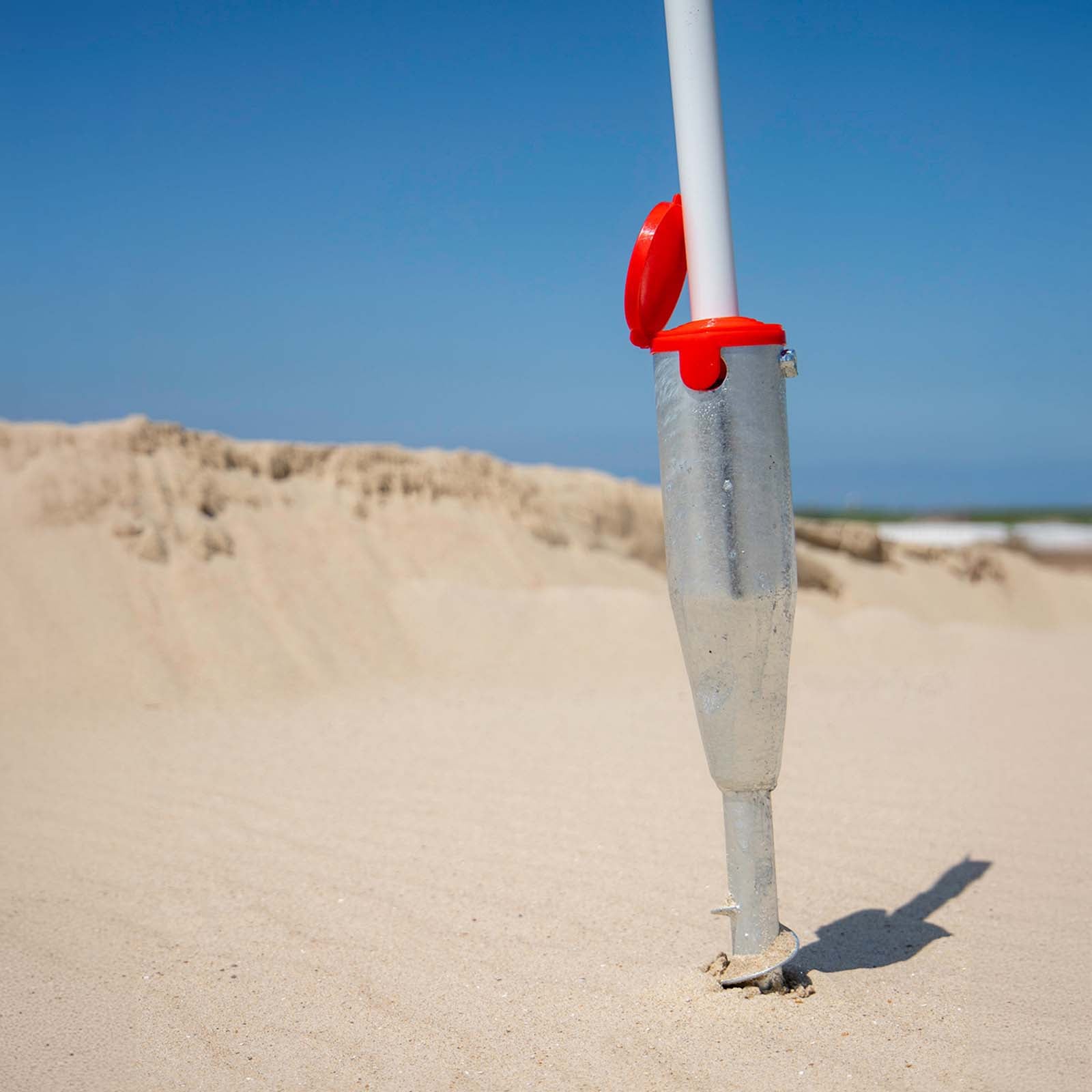 BO-CAMP ground sleeve, ground plug, ground spike, lawn spike, parasol