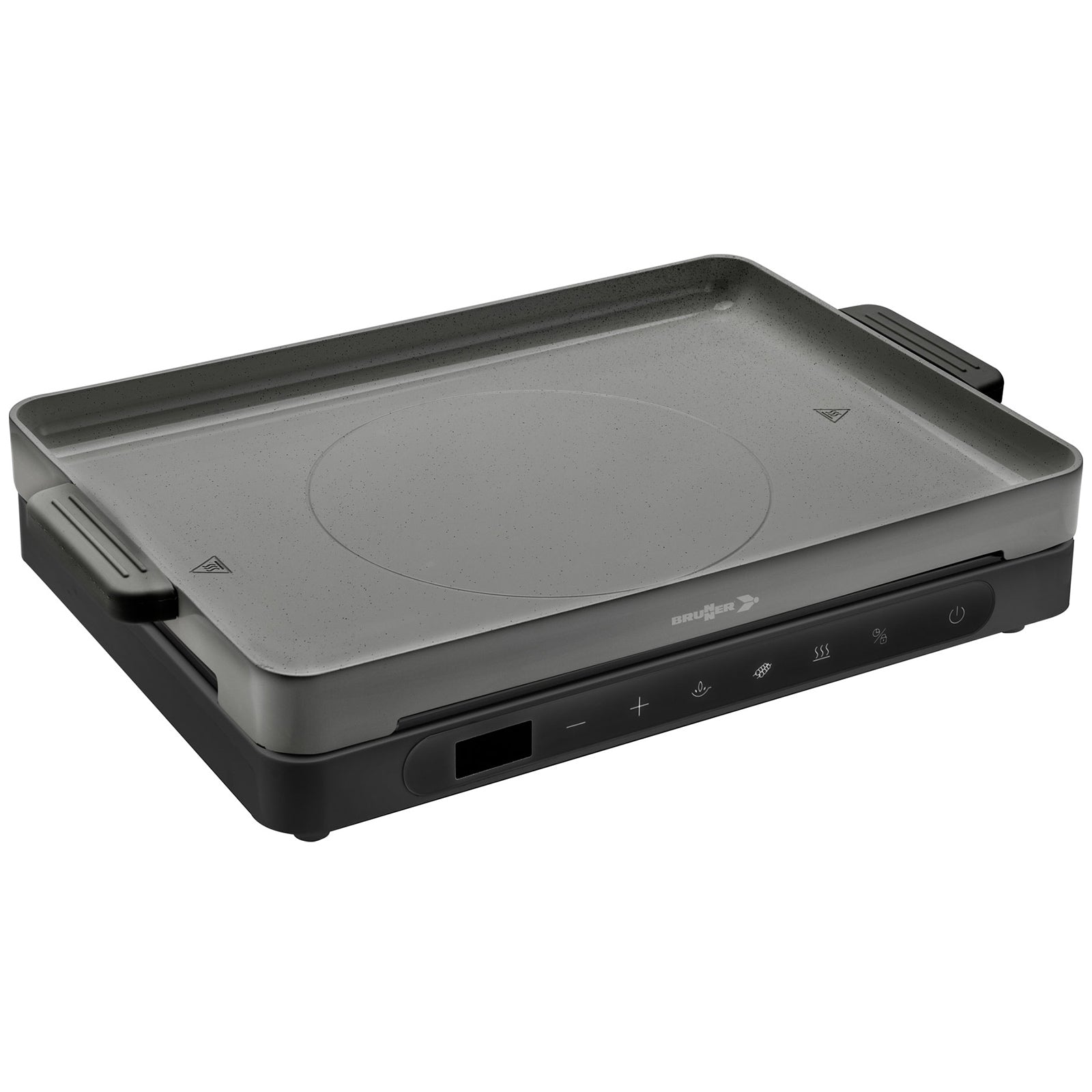 BRUNNER Camping Kochfeld HotPoint Induktions Elektro Grill Herd Tragbar Glas 2kW