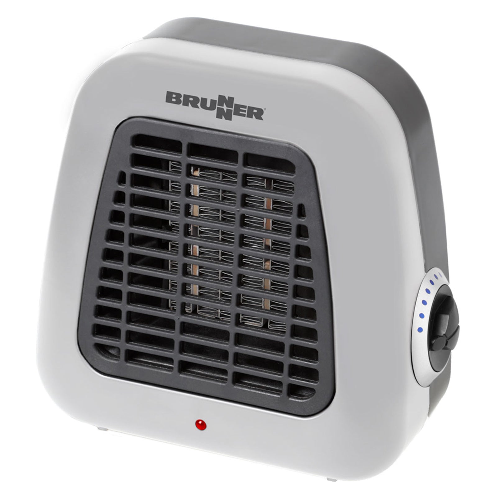 BRUNNER Heizlüfter Keramik Kero Thermostat Camping Energiesparend Leise 500 W