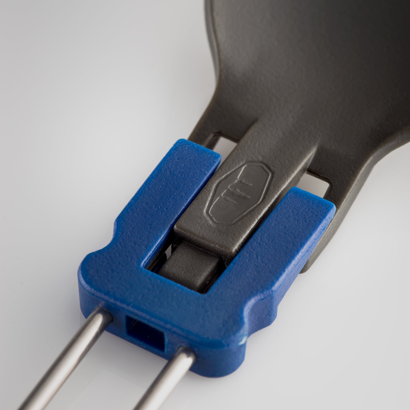 GSI Göffel Spork - Couverts de camping : fourchette et cuillère, pliables, en acier, légers (17 g)