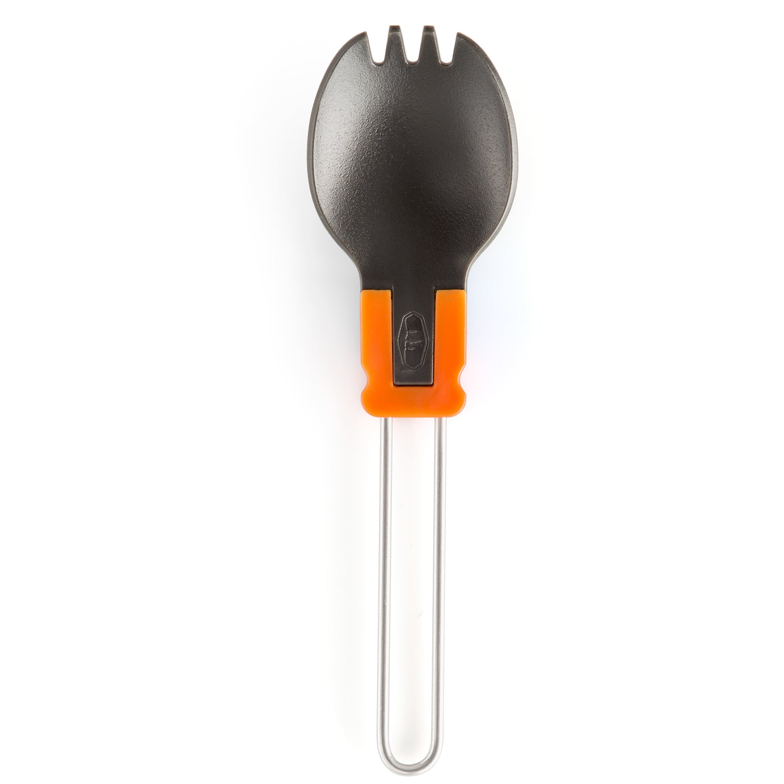 GSI Göffel Spork - Couverts de camping : fourchette et cuillère, pliables, en acier, légers (17 g)