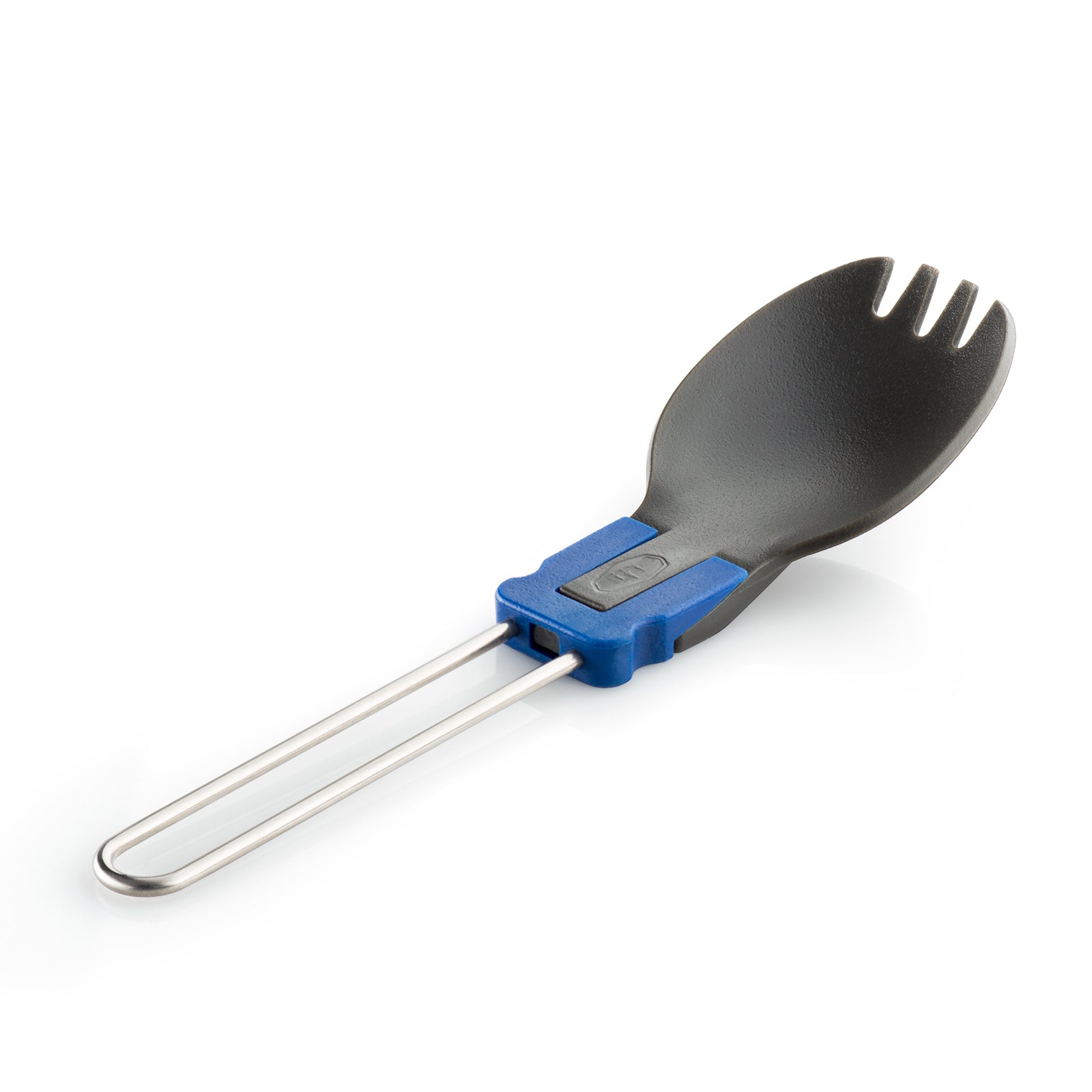 GSI Göffel Spork - Couverts de camping : fourchette et cuillère, pliables, en acier, légers (17 g)