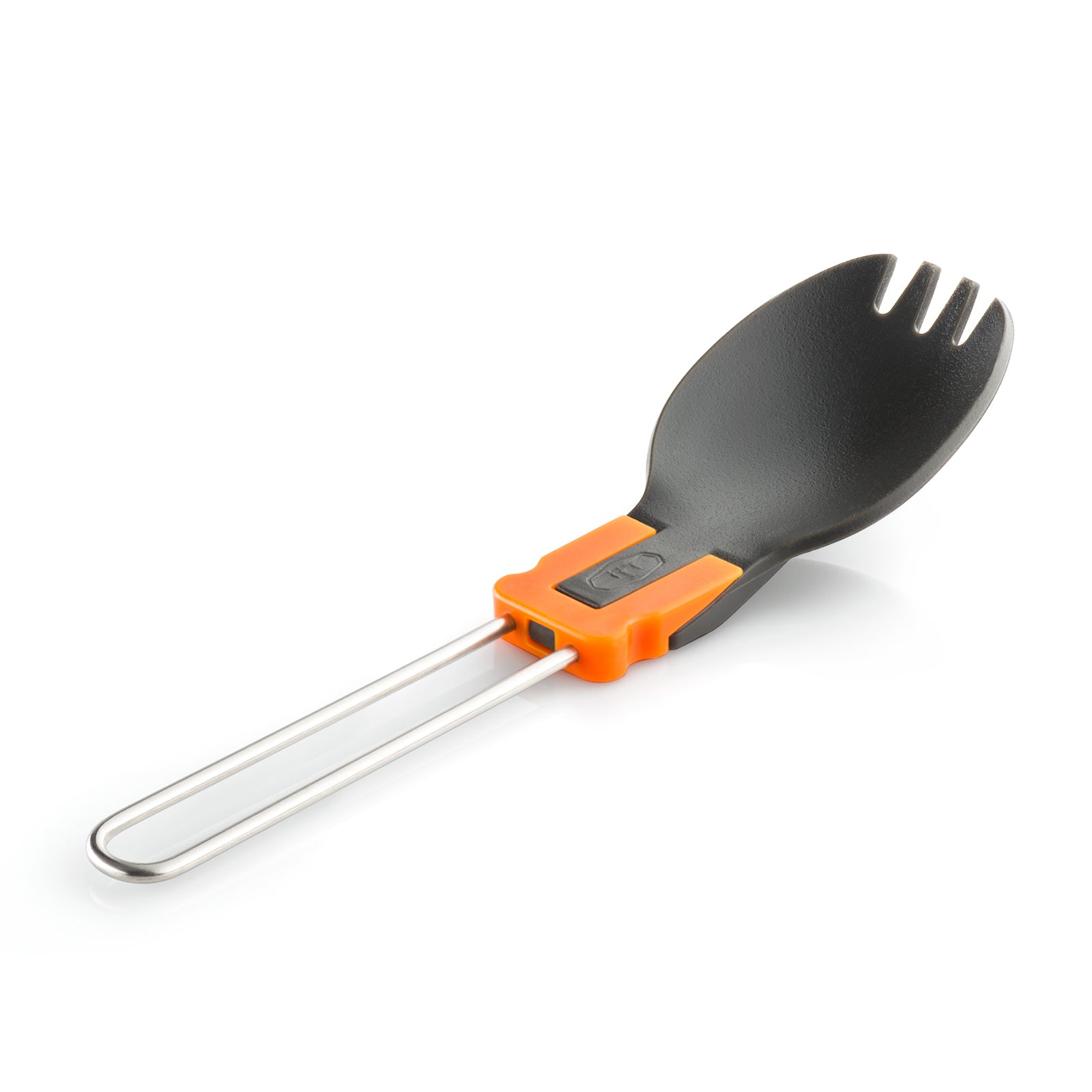 GSI Göffel Spork - Couverts de camping : fourchette et cuillère, pliables, en acier, légers (17 g)