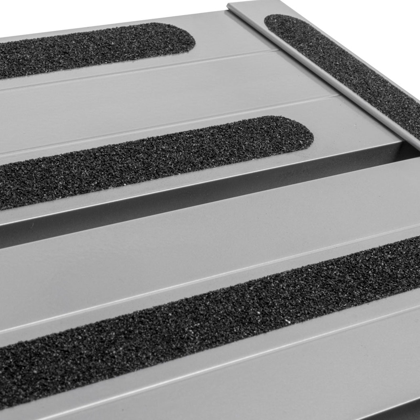 BRUNNER opvouwbare trap GoStep NG voor caravans en kamperen, enkele trede, antislip, aluminium