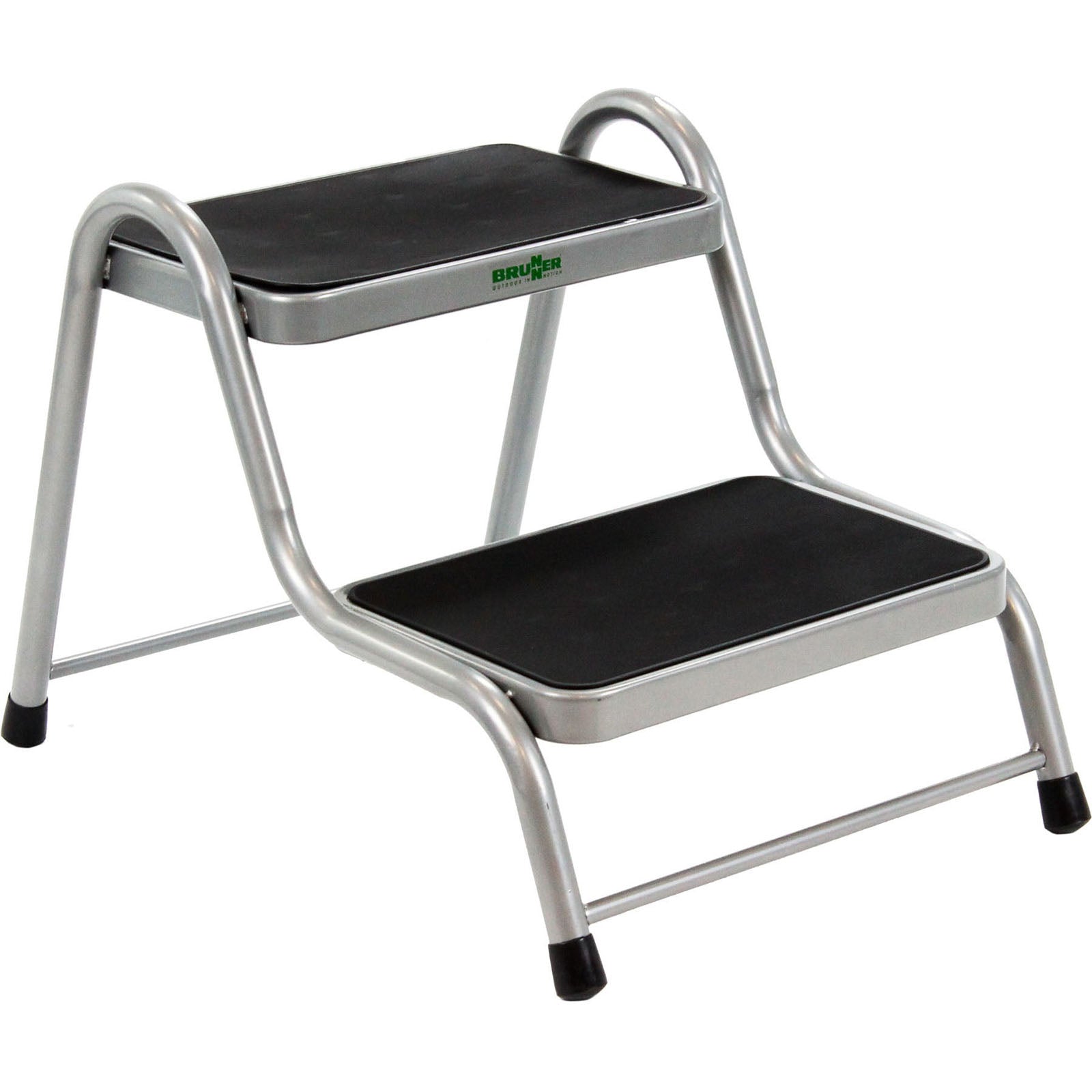 BRUNNER Doppel Trittstufe King Step Double Wohnmobil Leiter Tritt Hocker Stahl