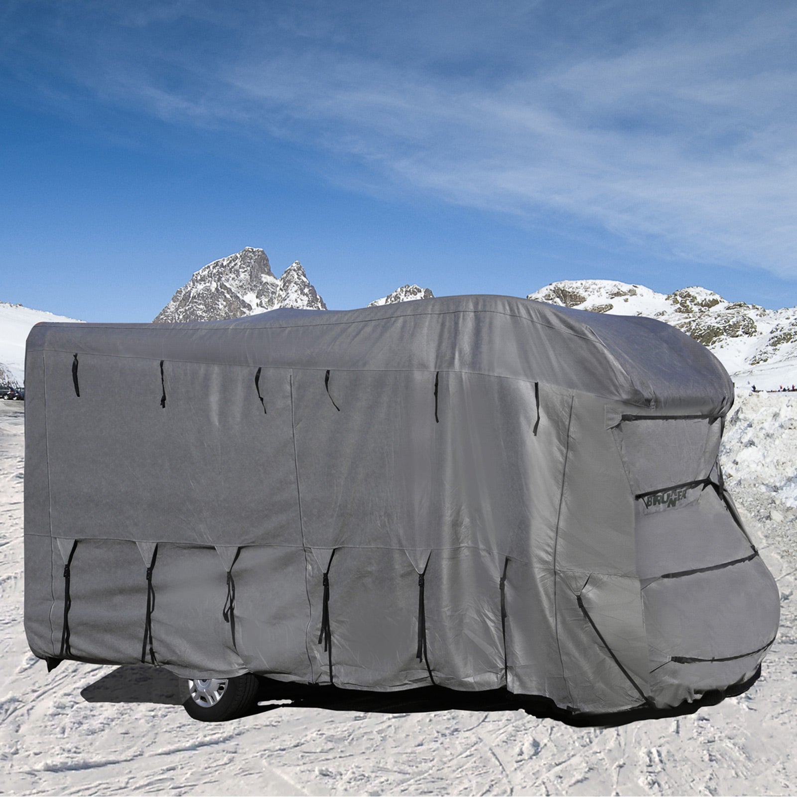 BRUNNER Motorhome Protective Cover Camper Cover 6M 550-600 cm Tarpaulin Cover