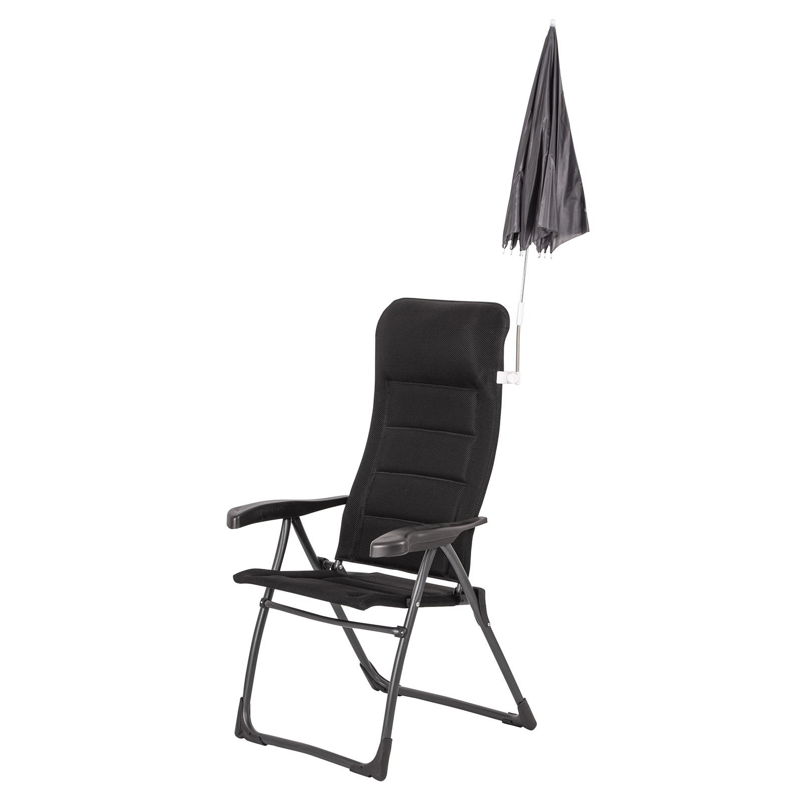 BO-CAMP Sonnenschirm für Campingstuhl Regenschirm Klappstuhl Strand Stuhl Schirm