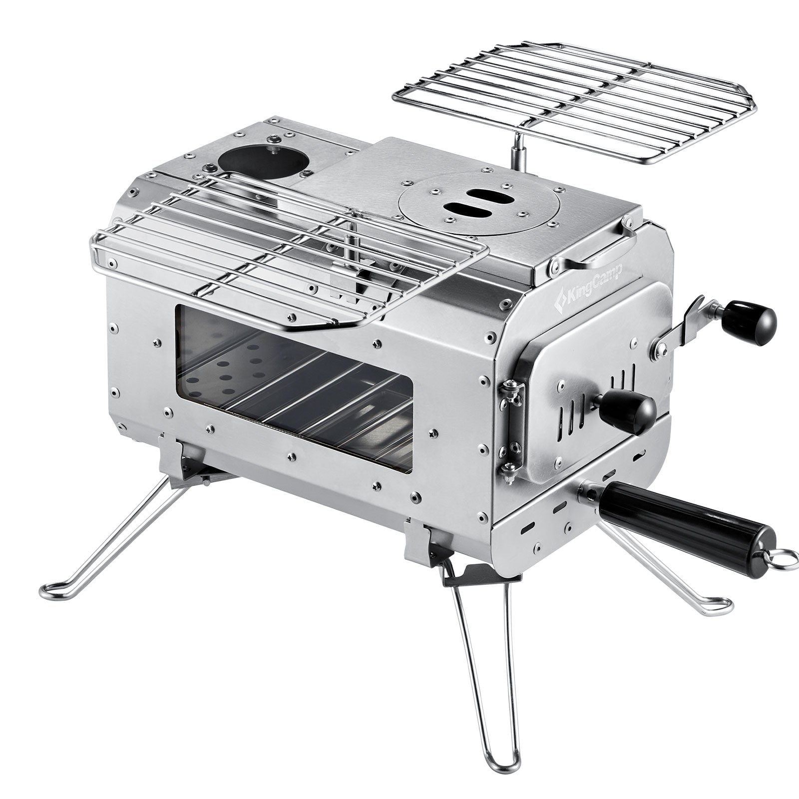 KINGCAMP Tent Oven Greenland S Outdoor Kitchen Mini Camping Stove Heater Steel