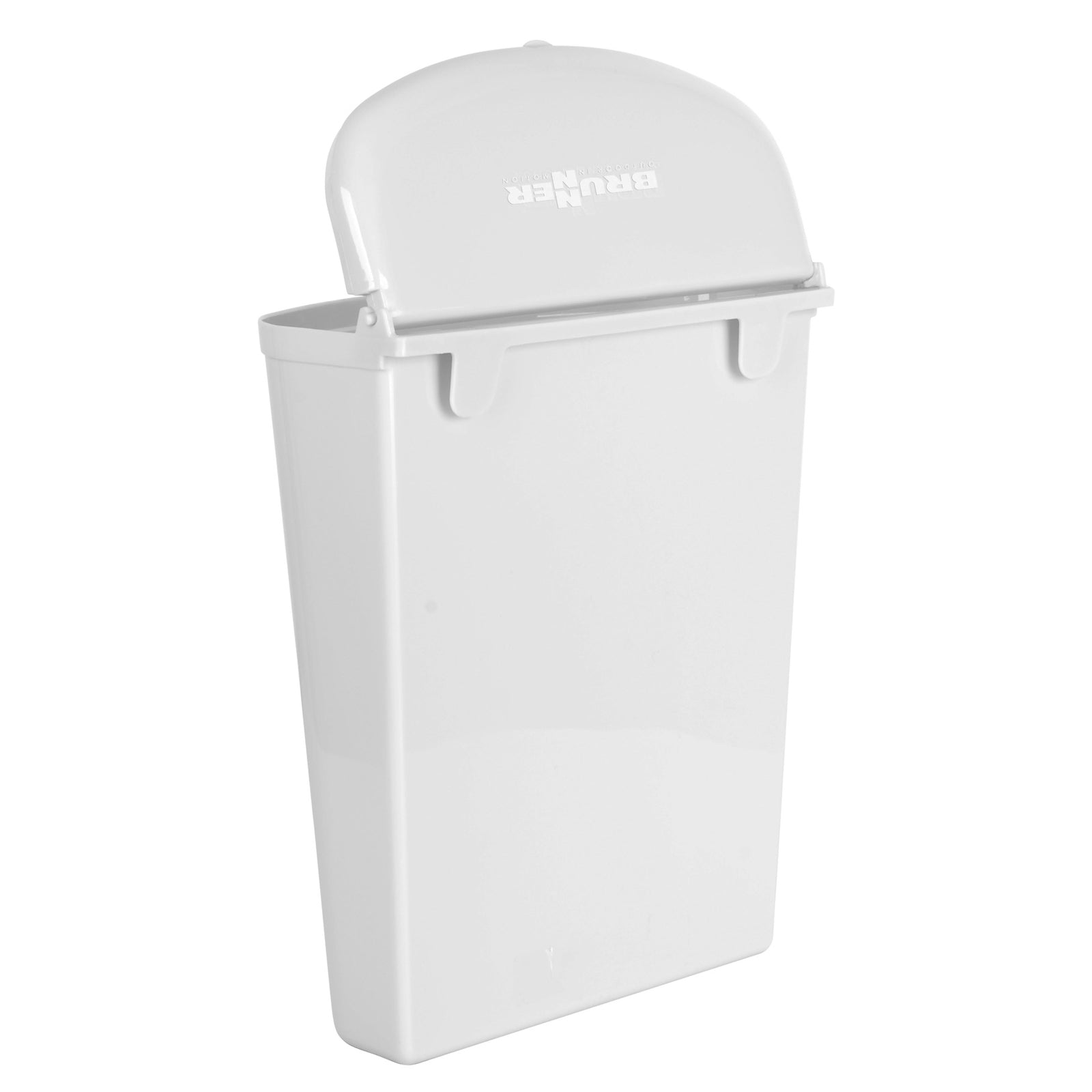 BRUNNER Pillar Abfalleimer + Halterung Müll Tonne Eimer Kompakt Caravan Camping