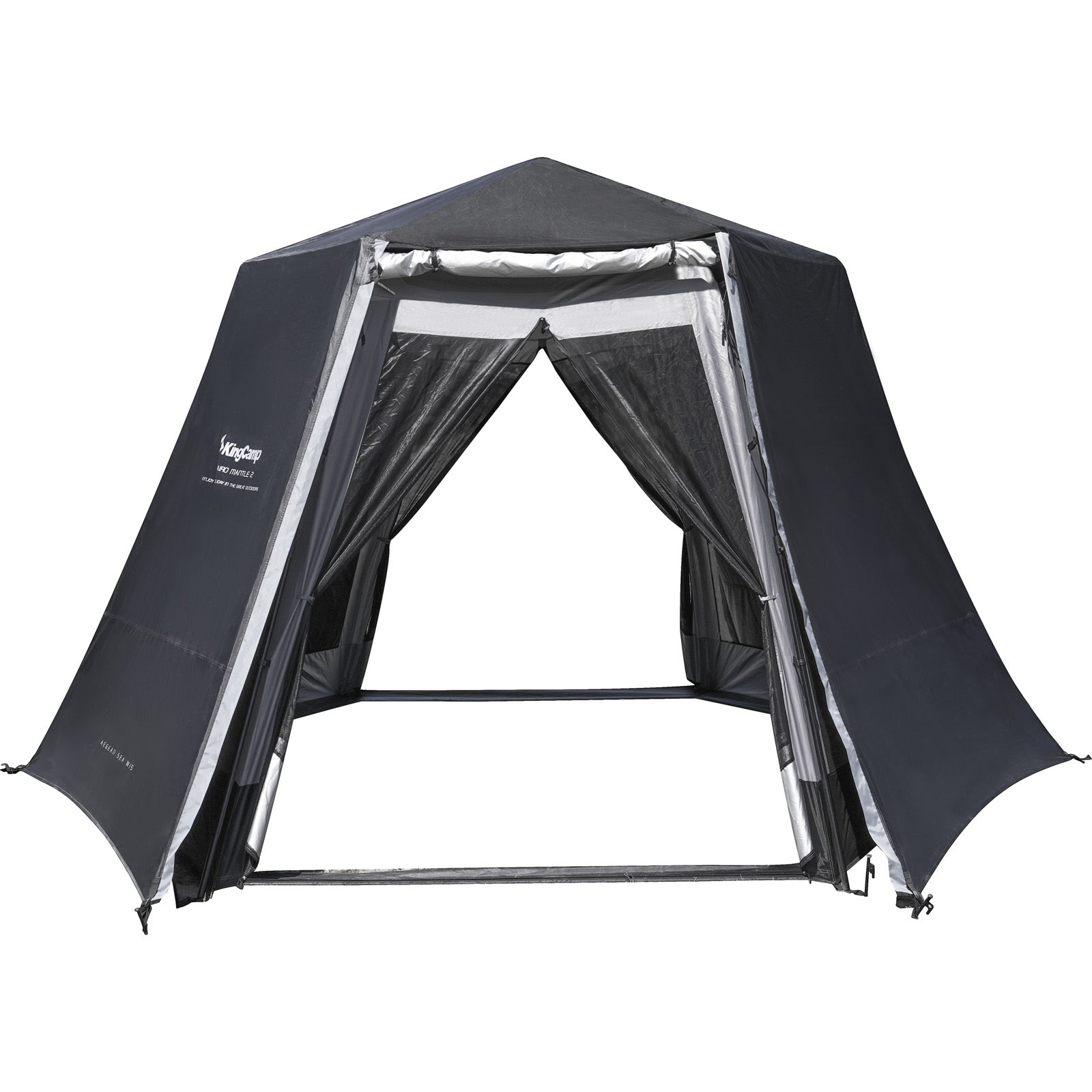 KINGCAMP Pavillon Außenzelt Cairo Mantle Camping Zelt Regenschutz 3000