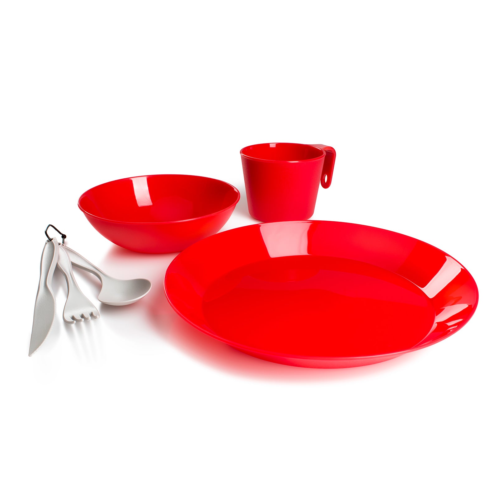 GSI Cascadian Geschirr Set Camping Essgeschirr Besteck Reise Picknick Outdoor