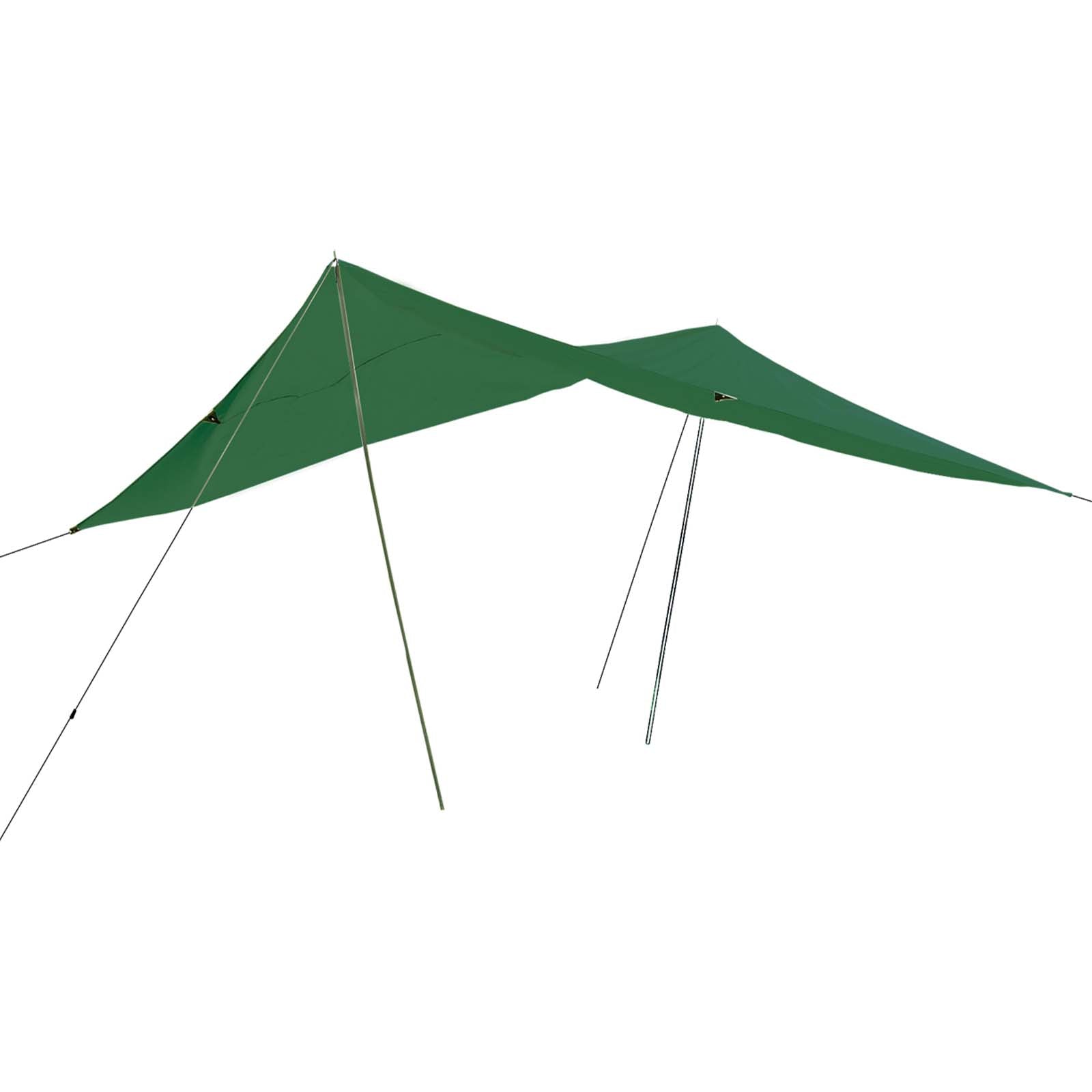 Tarp 3 x 4 m sun sail sun protection wind protection beach shell UV protection 30