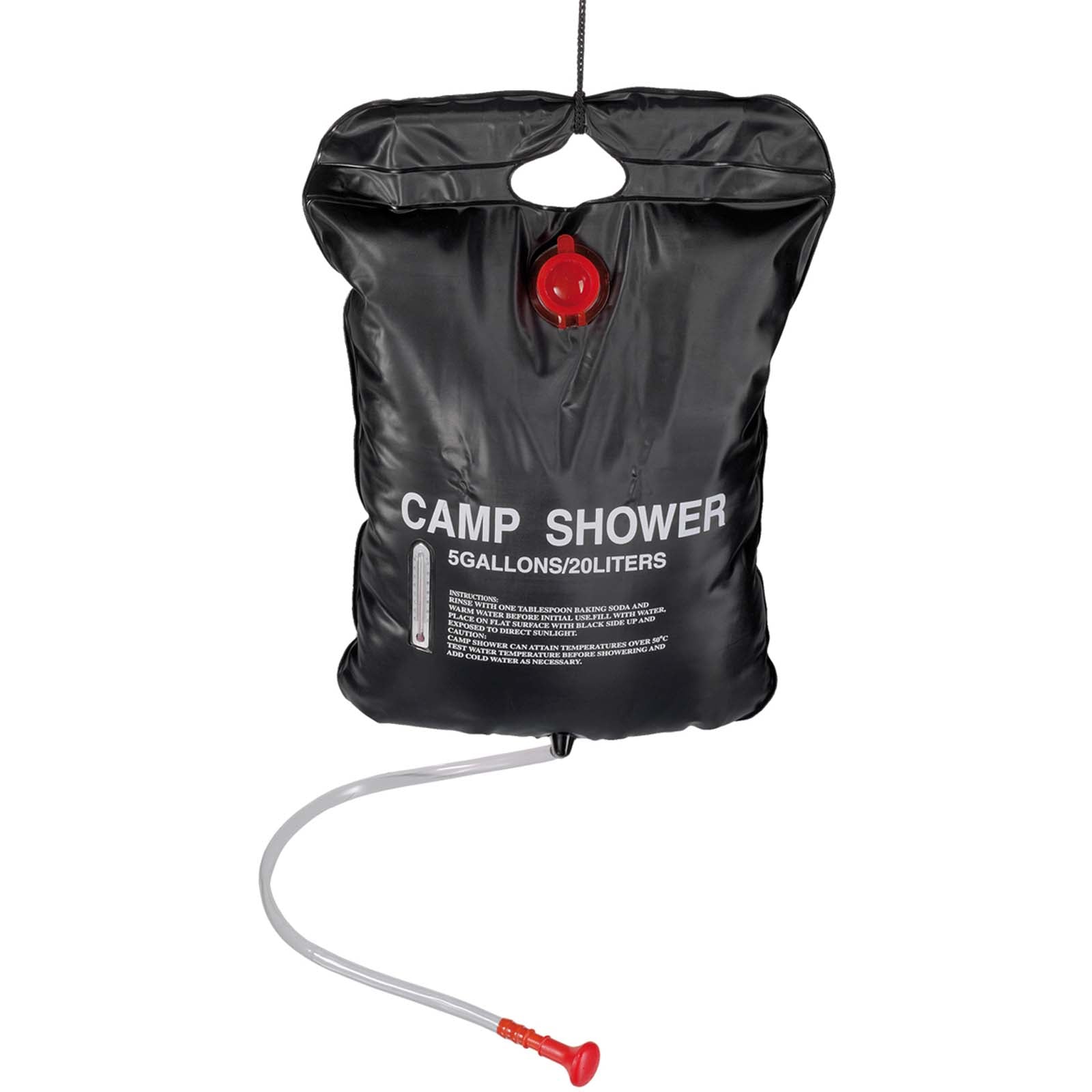 20 L Solardusche Campingdusche Solar Shower Garten Dusche Thermometer Outdoor