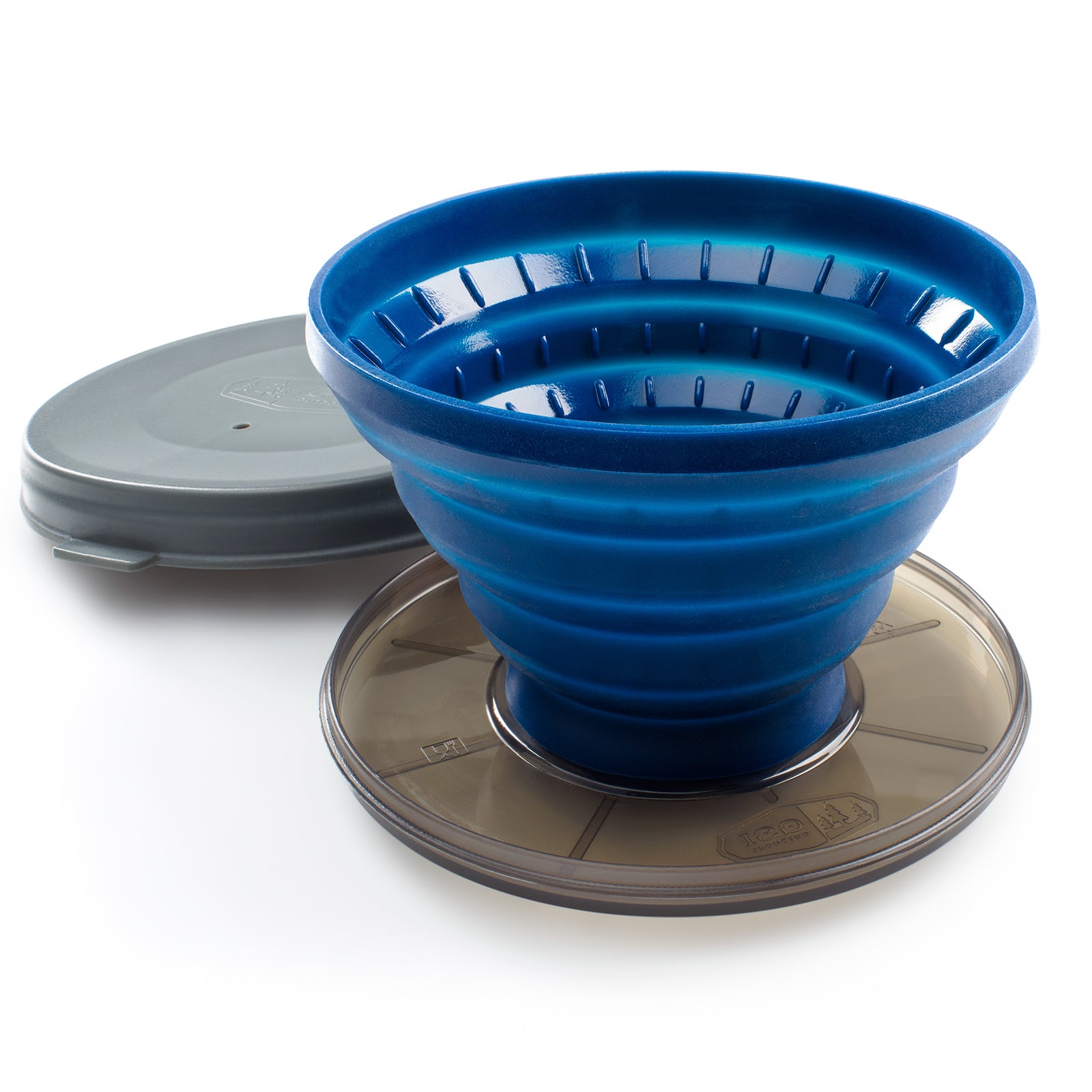 GSI Java Drip Camping Kaffee Filter Tütenhalter Bereiter Faltbar Silikon #4