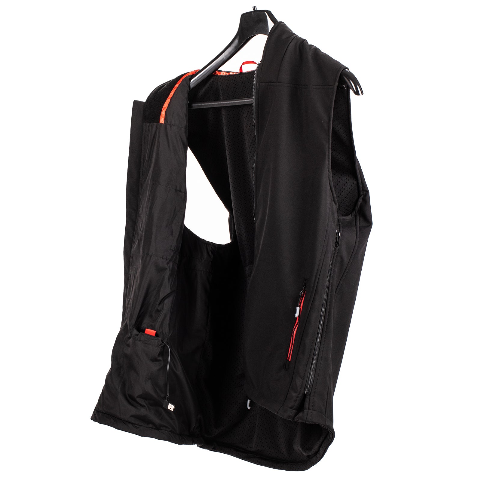 OUTCHAIR Heizweste Powerbank Warm Me Wärme Weste Beheizbar Beheizt Fleece Herren