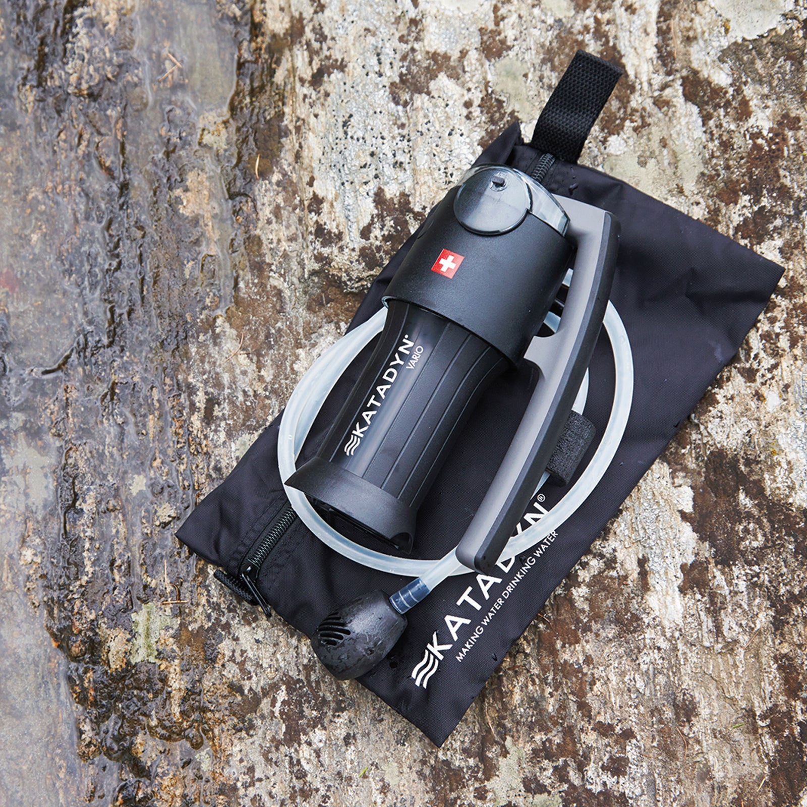 KATADYN Wasserfilter Vario Trinkwasser Pump Filter Wasser Keramik Aktiv Kohle