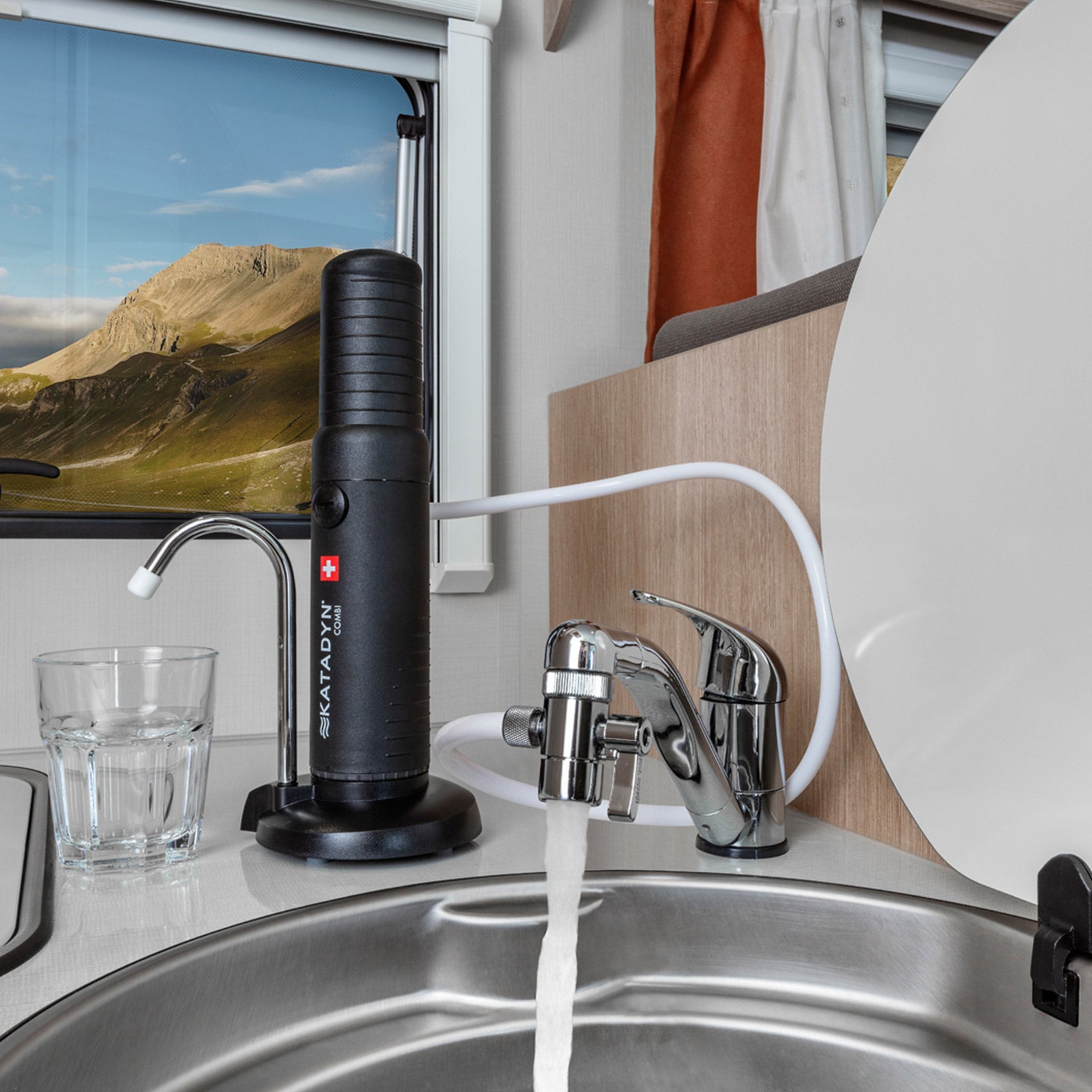 KATADYN Wasserfilter Combi Trinkwasser Pump Filter Wasser Keramik Aktiv Kohle