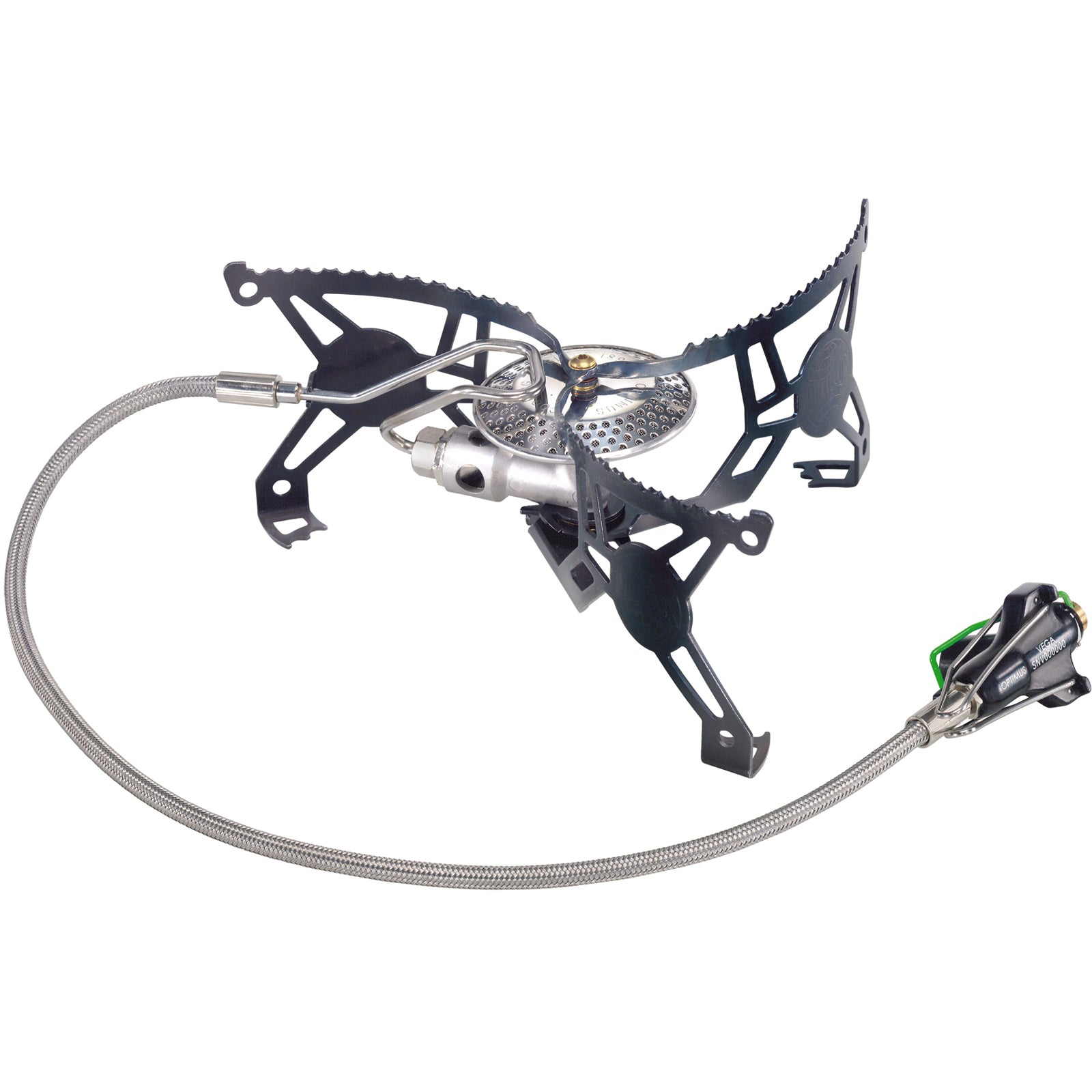 OPTIMUS Camping Gaskocher Vega Mini Kocher Trekking Outdoor Faltbar 3700 W 178 g