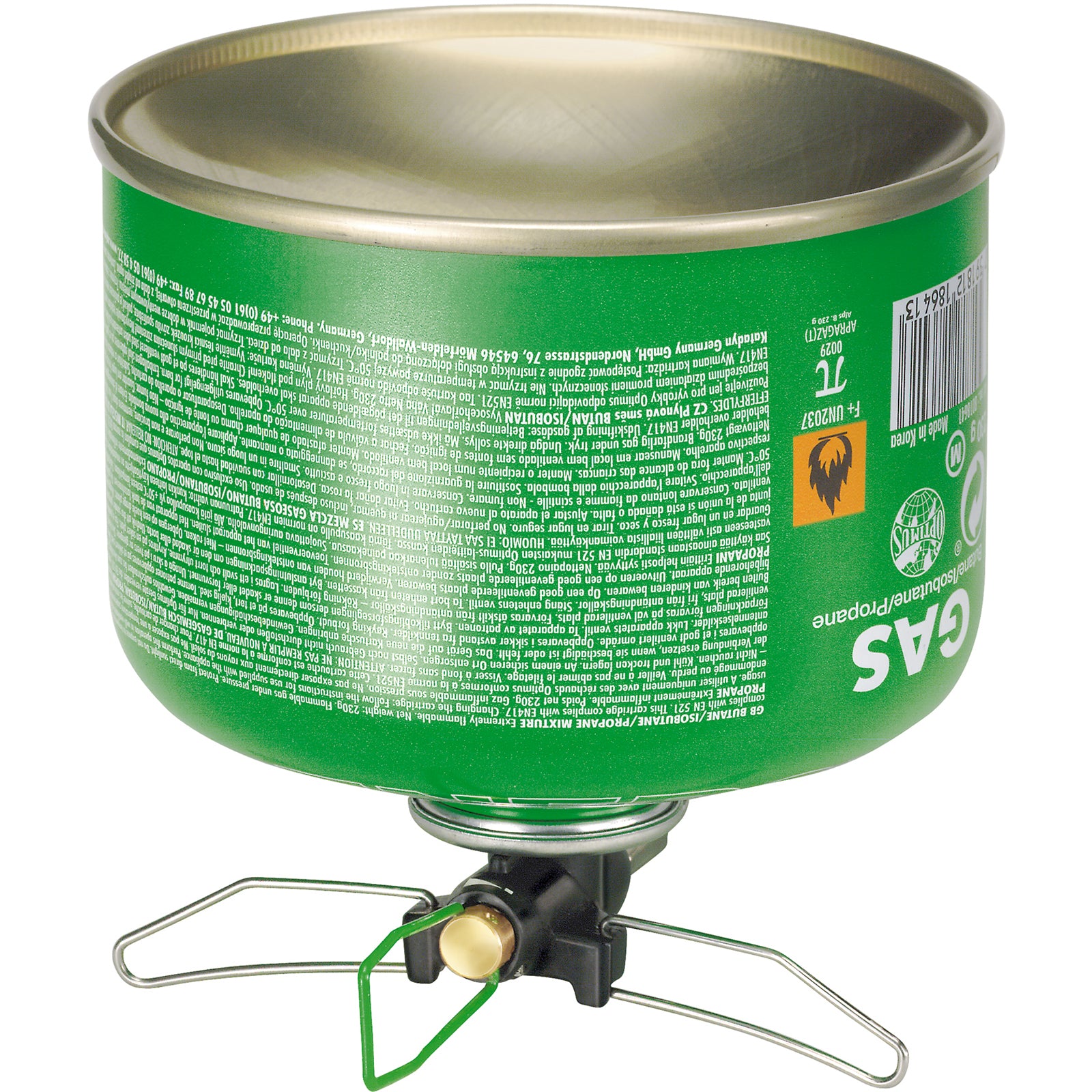 Réchaud à gaz de camping OPTIMUS Vega Mini réchaud de trekking pliable 3700 W 178 g