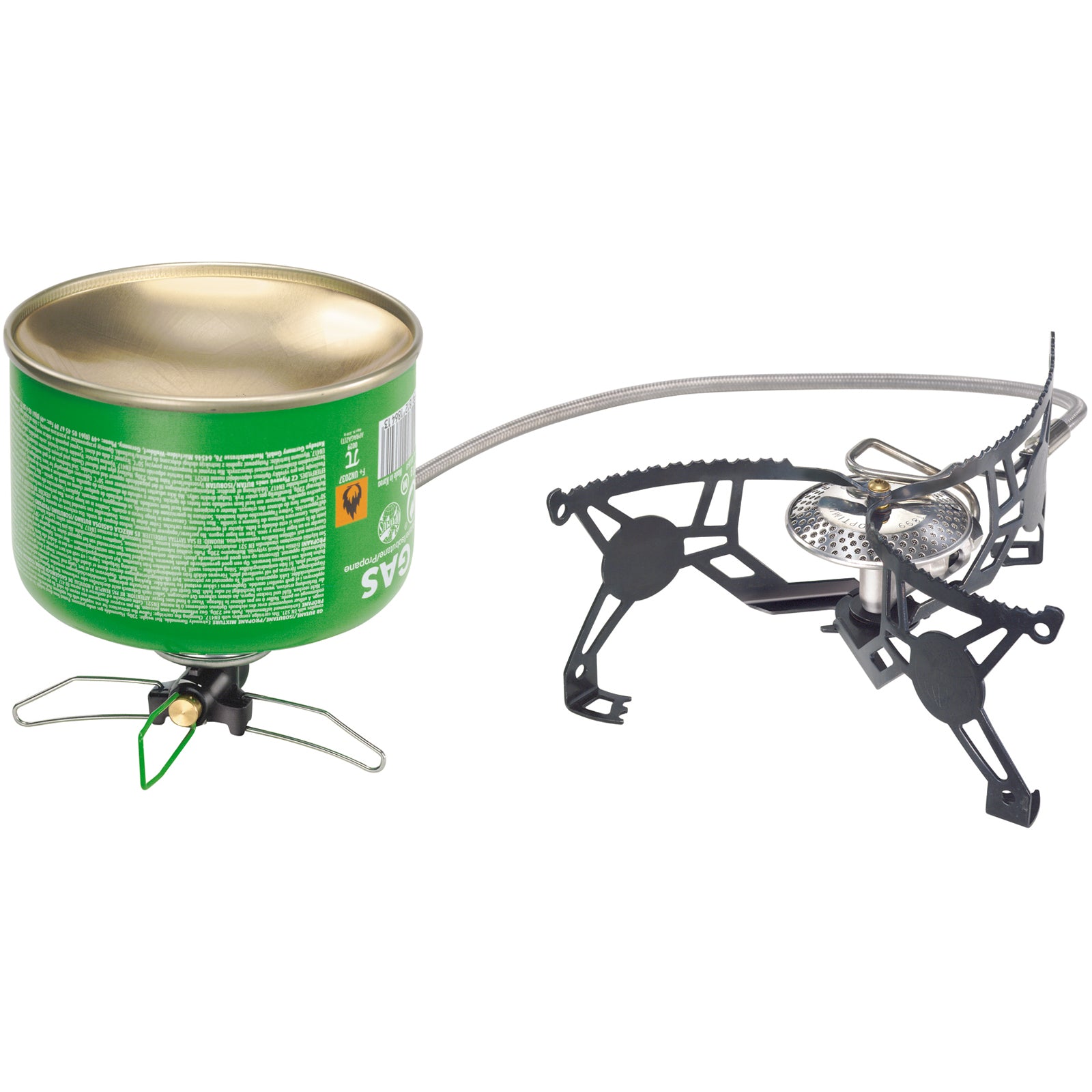 OPTIMUS Camping Gaskocher Vega Mini Kocher Trekking Outdoor Faltbar 3700 W 178 g