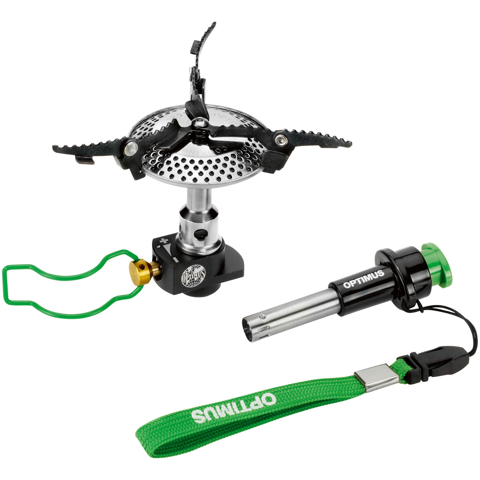 OPTIMUS Camping Gaskocher Crux Lite Mini Kocher Trekking Outdoor Piezo 3000W 72g