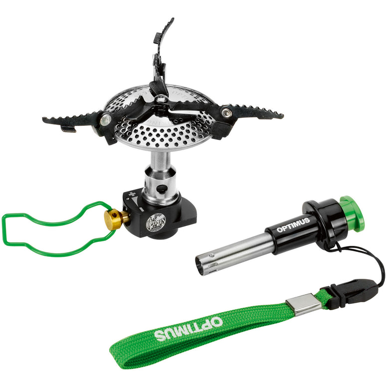 OPTIMUS Camping Gas Stove Crux Lite Mini Stove Trekking Outdoor Piezo 3000W 72g