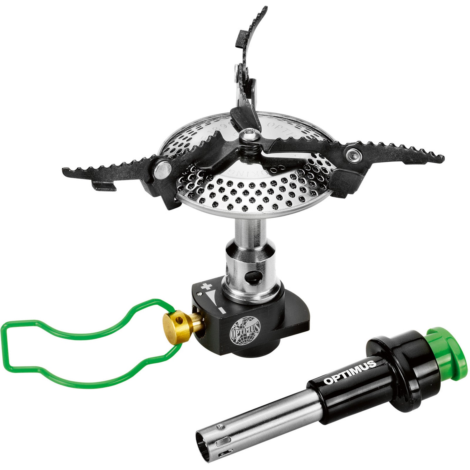 OPTIMUS Camping Gaskocher Crux Lite Mini Kocher Trekking Outdoor Piezo 3000W 72g