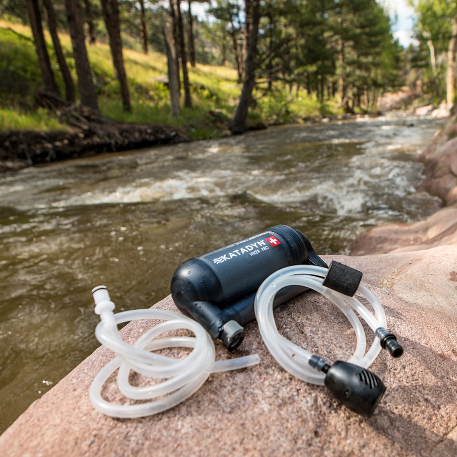 KATADYN Wasserfilter Hiker Trinkwasser Pump Filter Wasser Keramik Aktiv Kohle