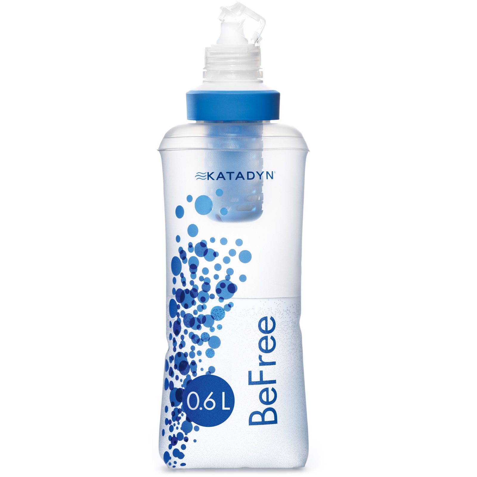 Filtre à eau KATADYN BeFree 0,6 L pour extérieur, traitement pour bouteille d'eau