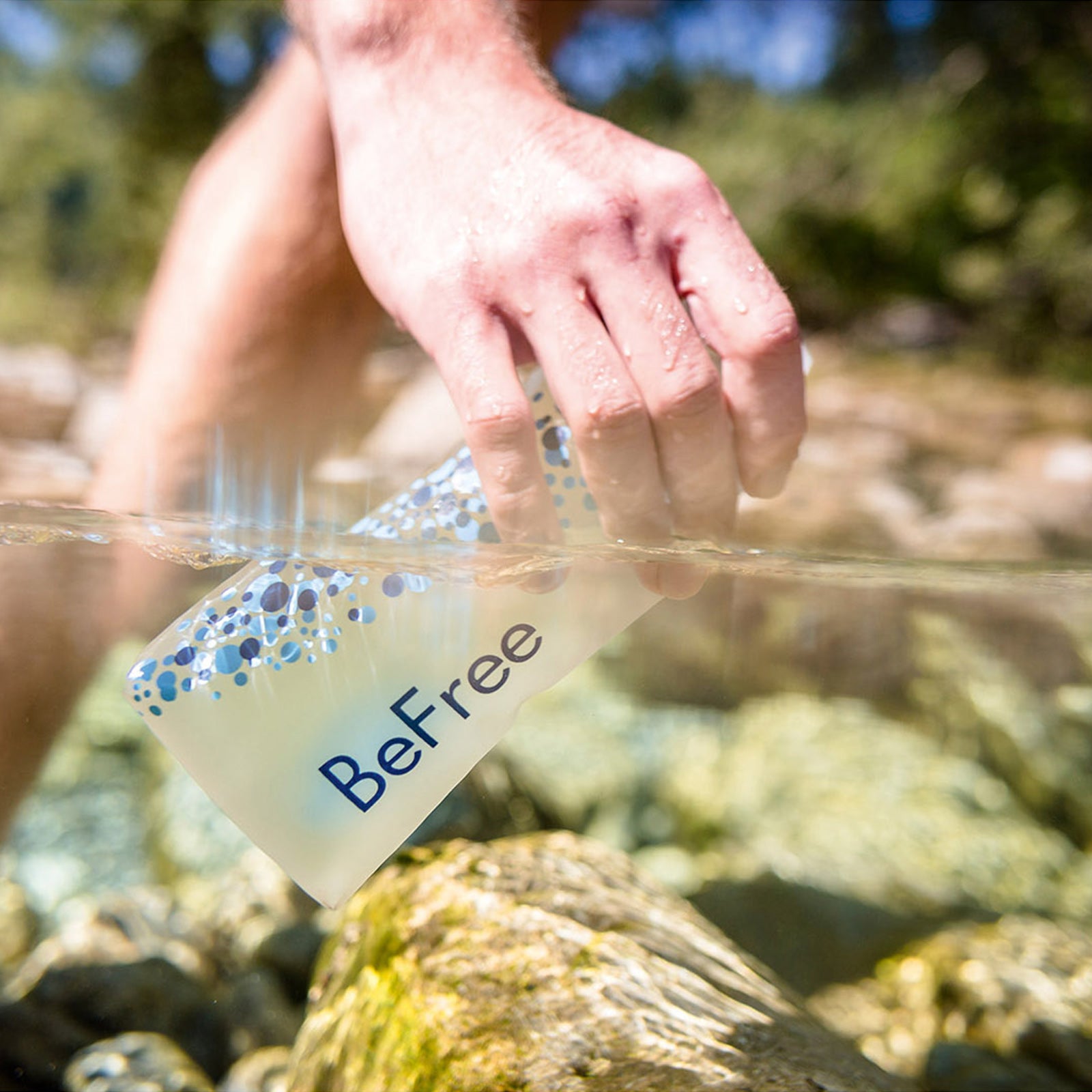 Filtre à eau KATADYN BeFree 0,6 L pour extérieur, traitement pour bouteille d'eau