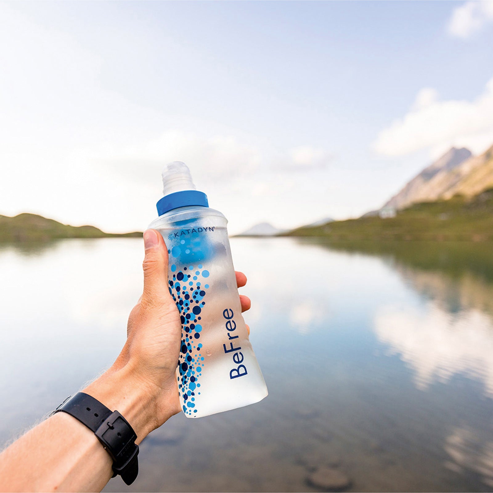 KATADYN Wasserfilter BeFree 0,6 L Outdoor Filter Wasser Flasche Aufbereitung
