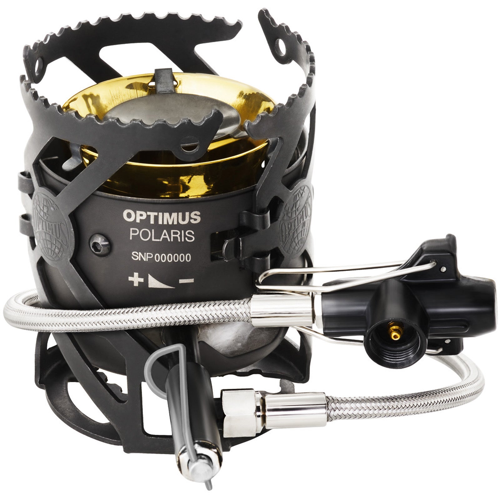 OPTIMUS Camping Gaskocher Polaris Optifuel Tactical Benzin Kocher Faltbar 4200 W