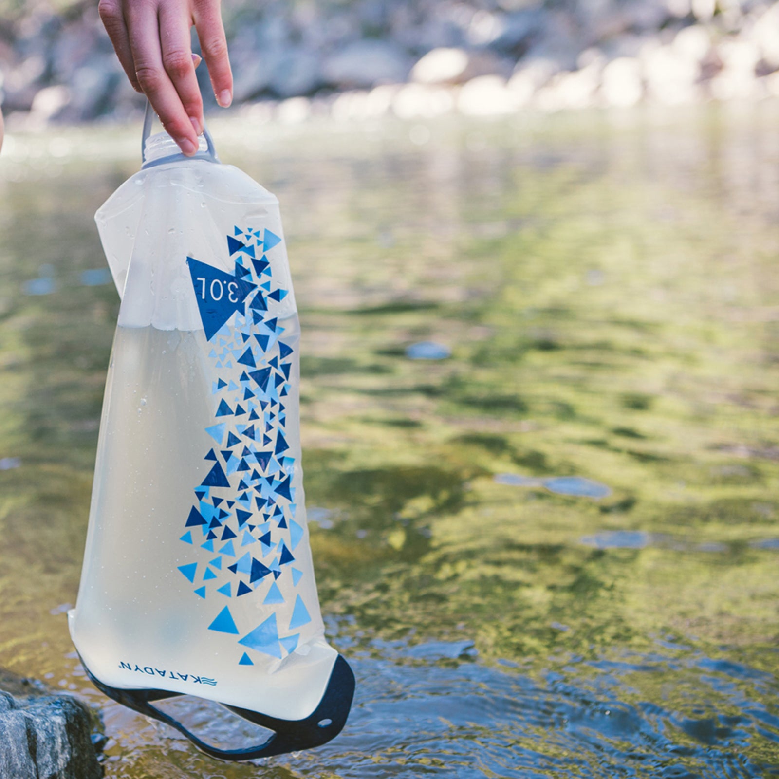 KATADYN Wasserfilter BeFree 3L Outdoor Hiking Filter Wasser Flasche Aufbereitung