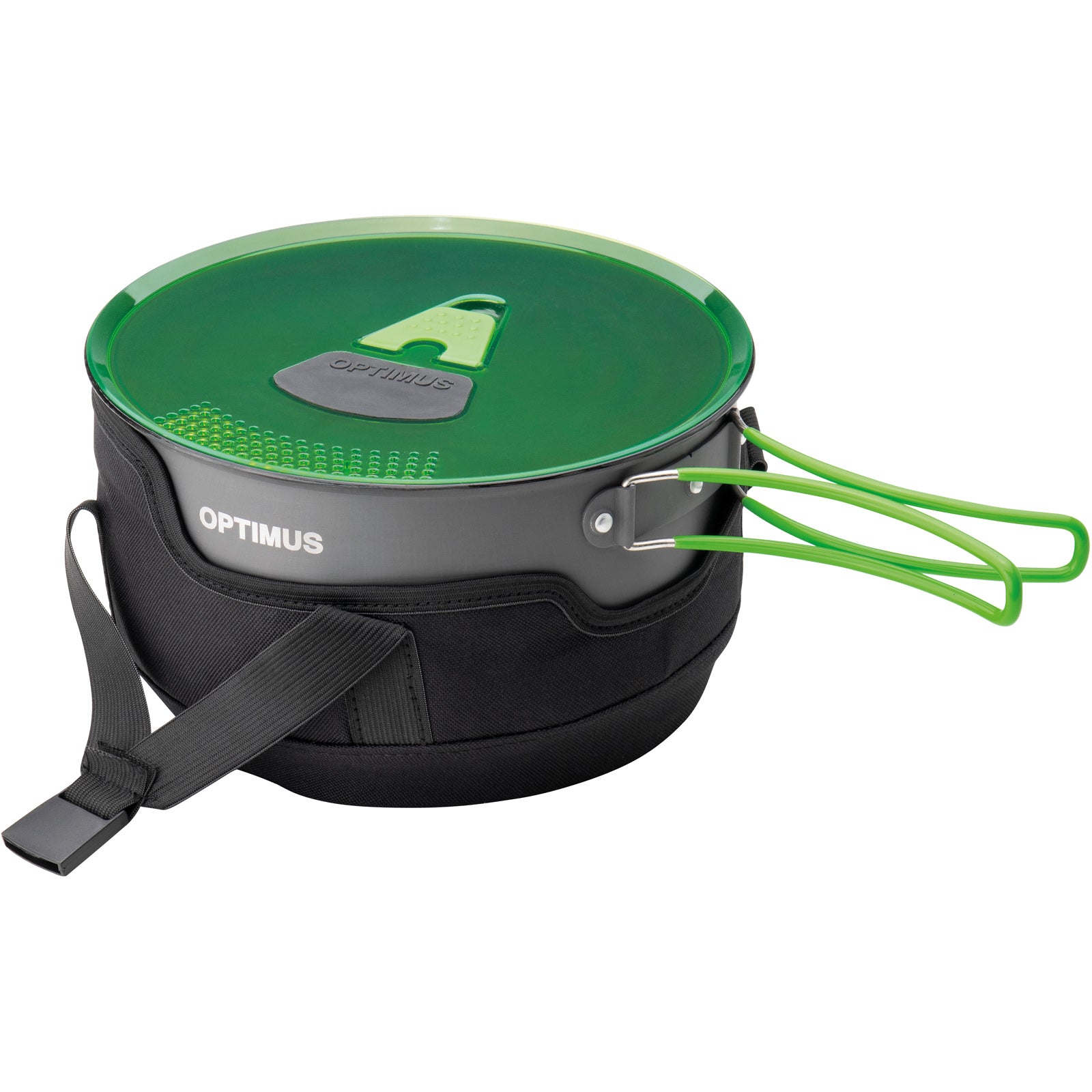 OPTIMUS Camping Kochset Terra Camp 4 Geschirr Küche Topf Pfanne Alu 1,16 kg