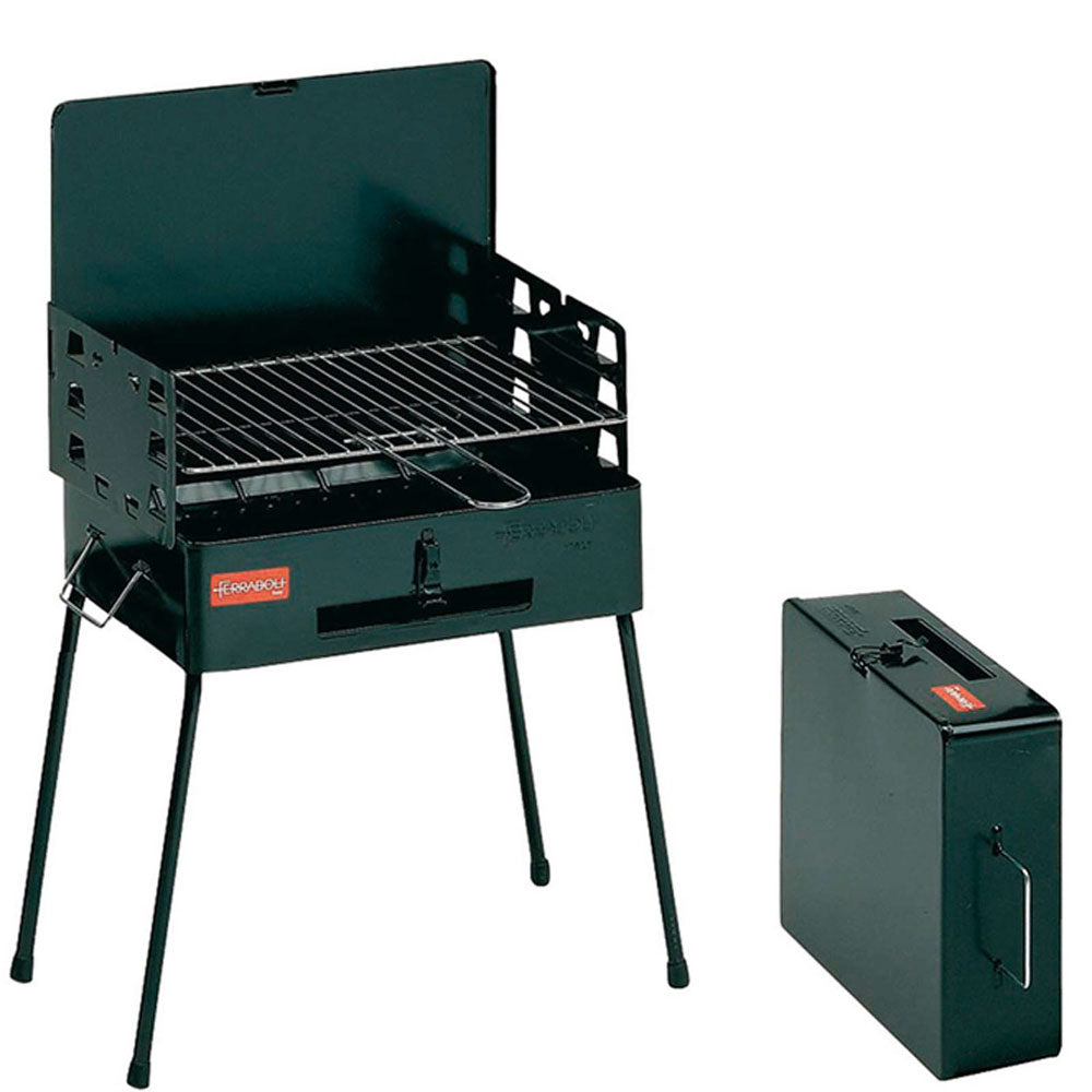 FERRABOLI suitcase grill camping grill charcoal grill folding grill outdoor folding grill