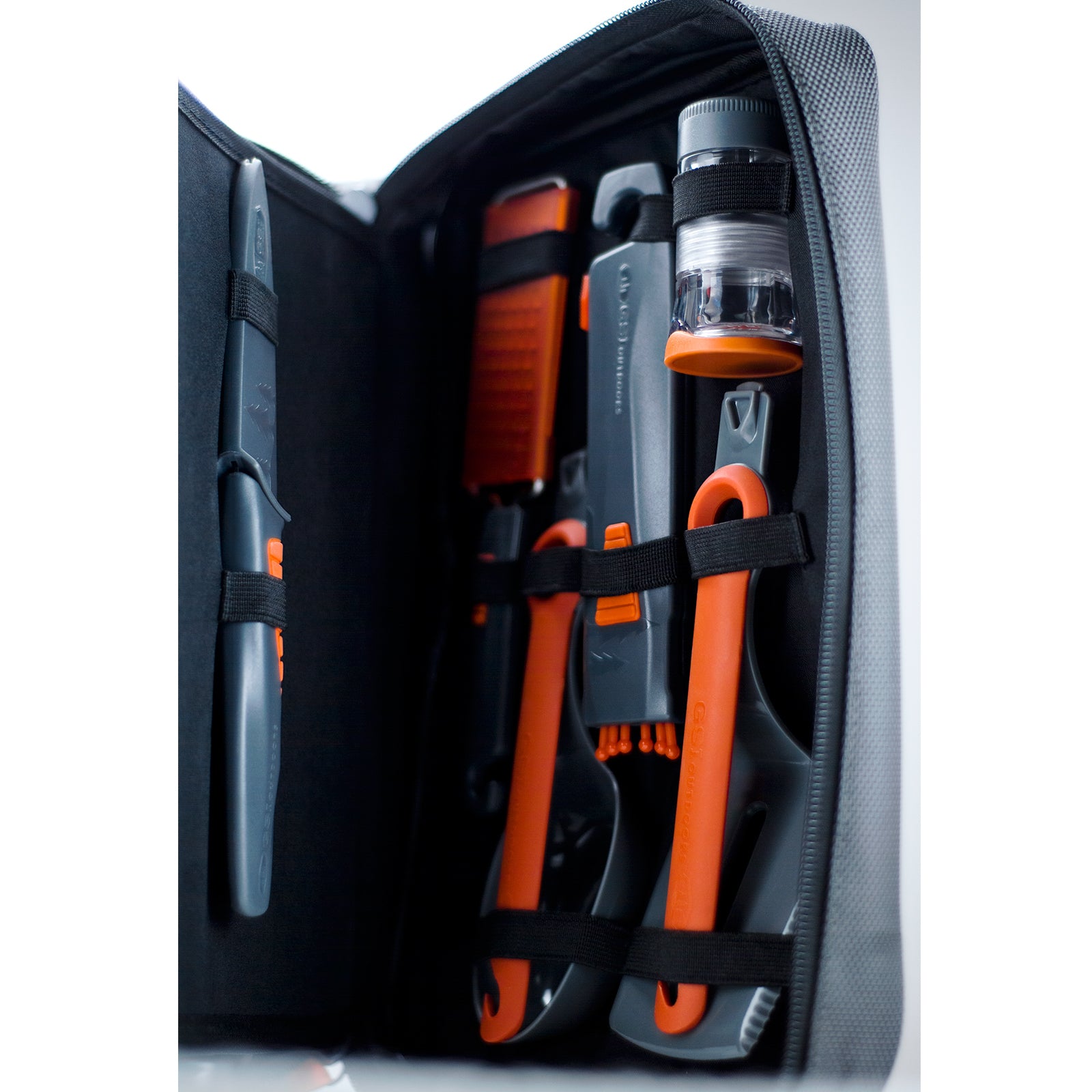 GSI Camping Besteck Set Destination Gabel Messer Löffel Outdoor Faltbar 24-tlg