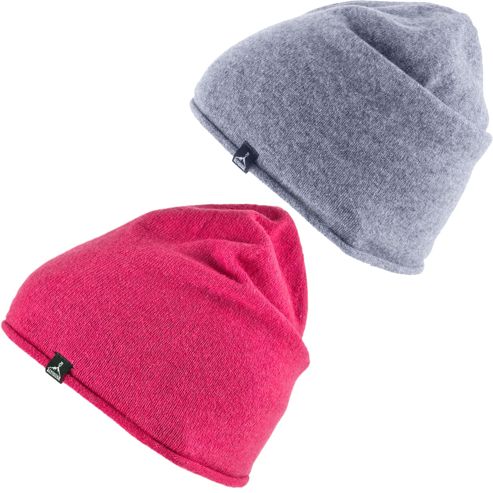 ALTIDUDE Winter Hat Edge Fine Knitted Hat Unisex Beanie Lamb & Merino Wool